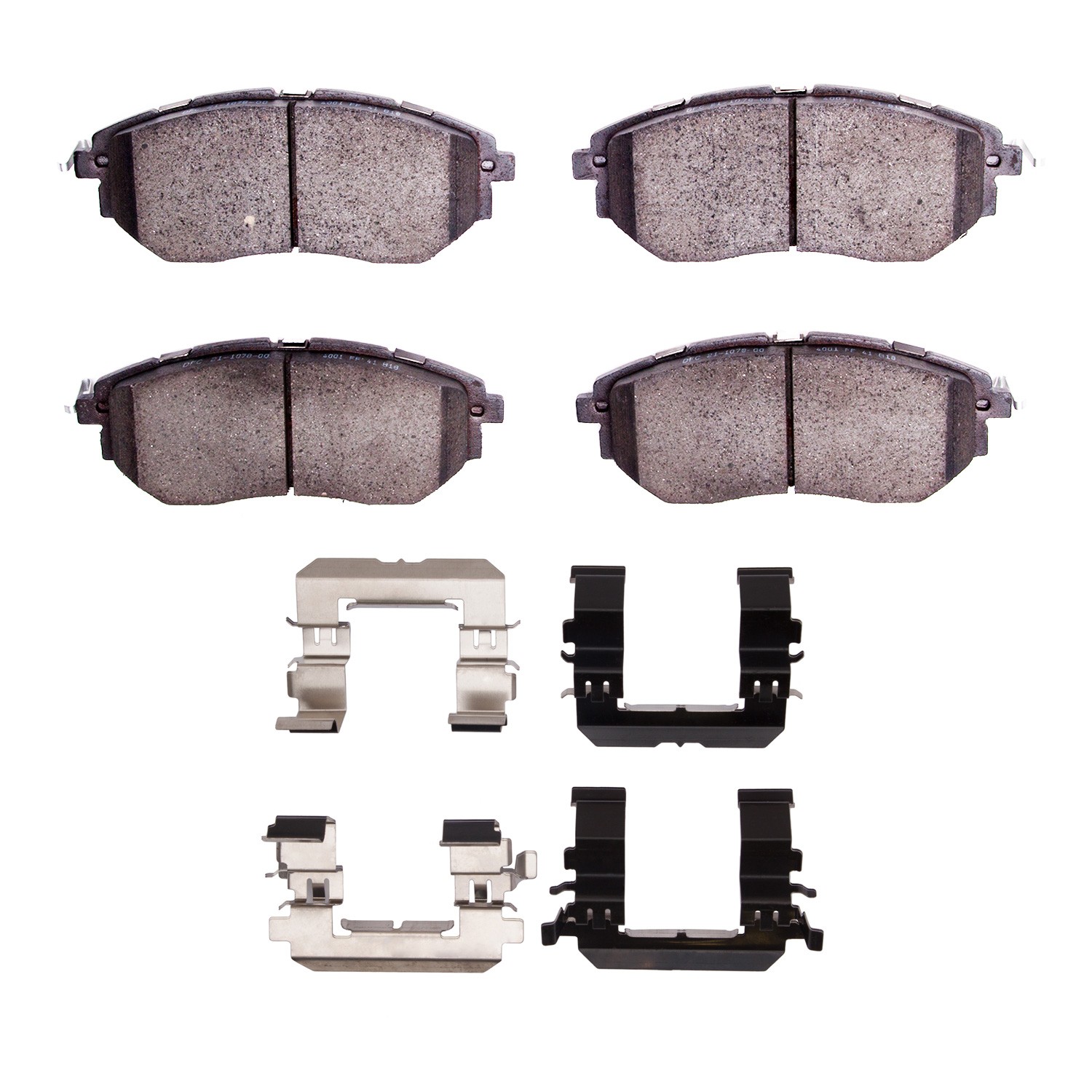 DFC EURO 5000 Ceramic Brake Pads (4 Pads) - Main Image