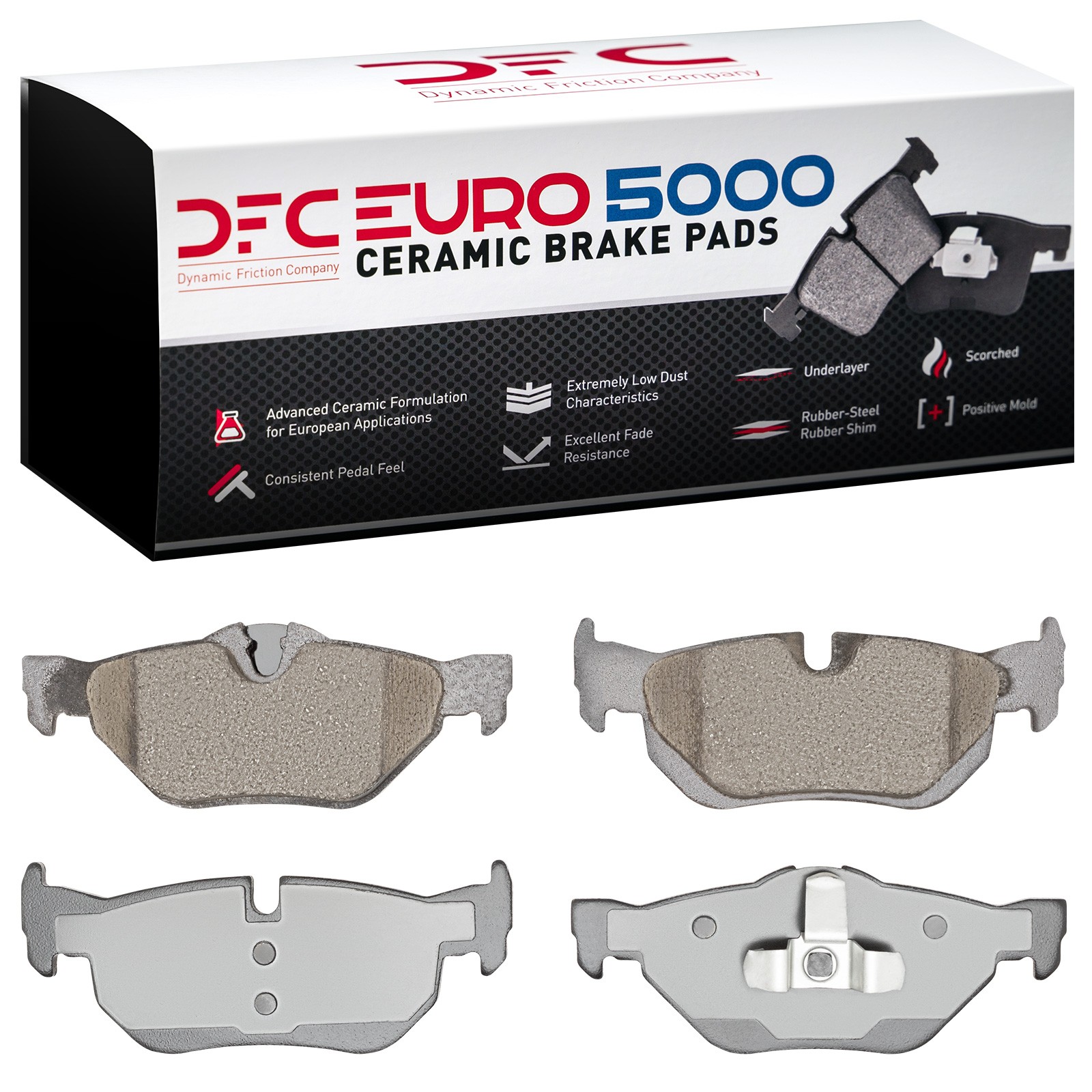 DFC Rear Brake Pads (4 Pads) - 2