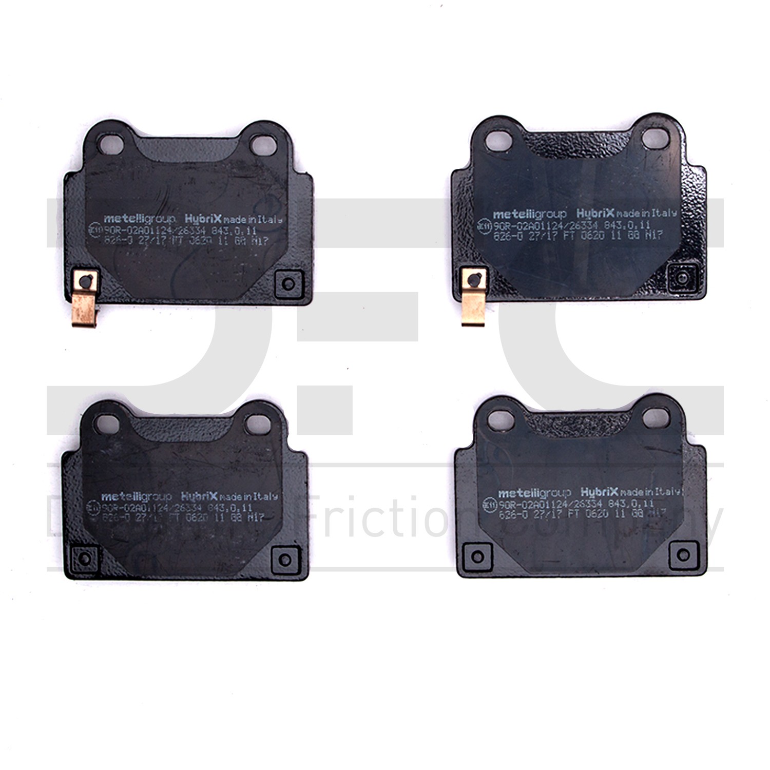 DFC EURO 5000 Ceramic Brake Pads (4 Pads) - Main Image