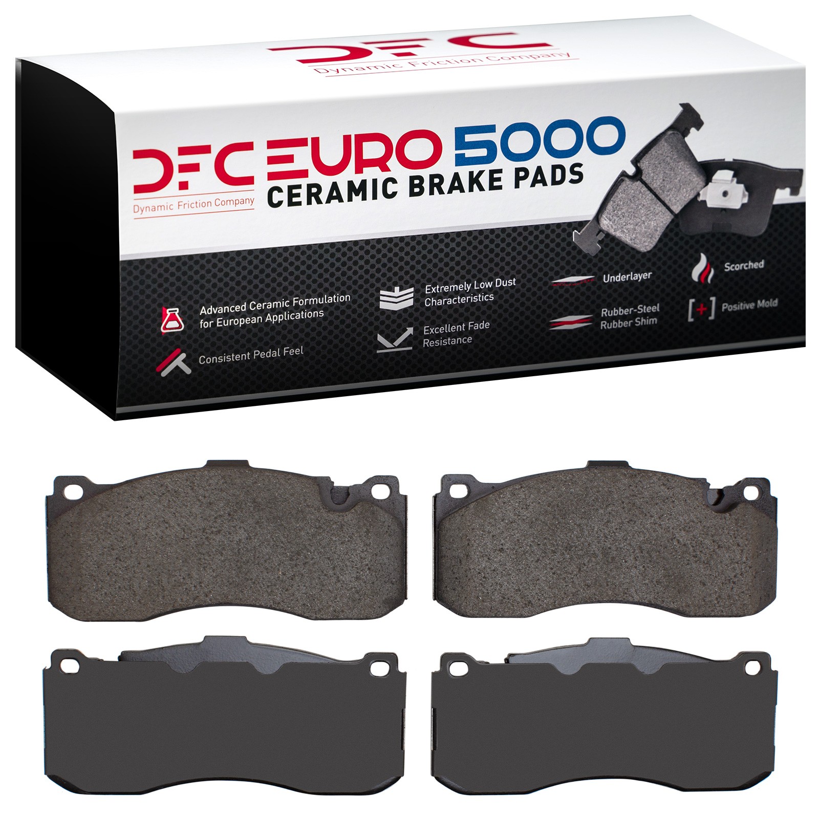 DFC Front Brake Pads (4 Pads) - 2