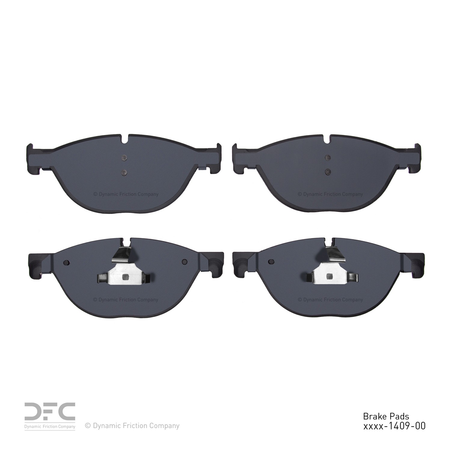 DFC Front EURO 5000 Ceramic Brake Pads (4 Pads) - Main Image