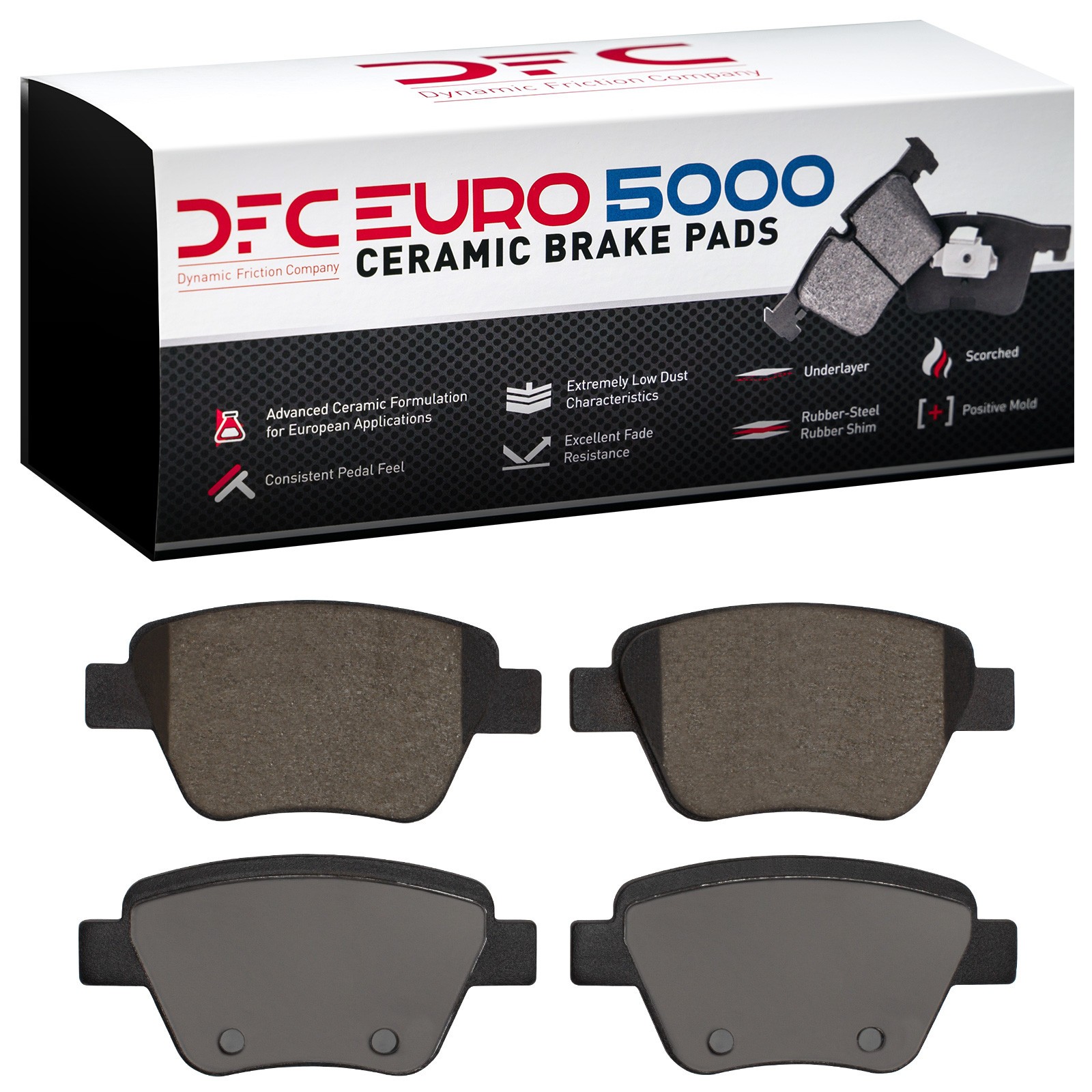 DFC Rear Brake Pads (4 Pads) - 3