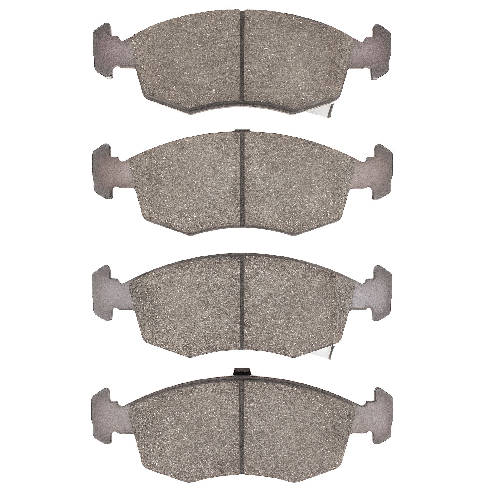 Dynamic Friction 5000 Euro Ceramic Brake Pads Without Hardware - 1600-1568-00 - 3