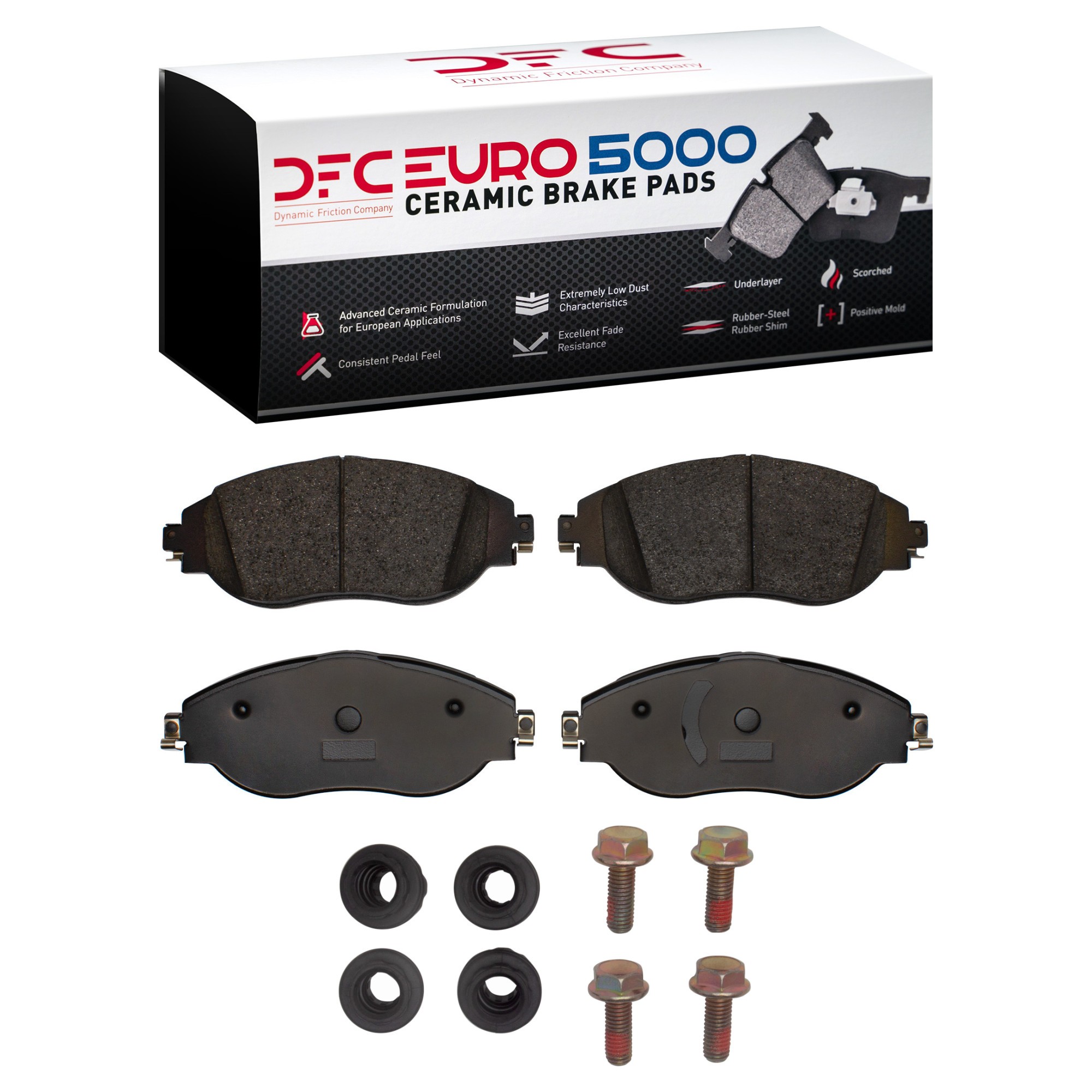DFC Front Brake Pads (4 Pads) - Main Image