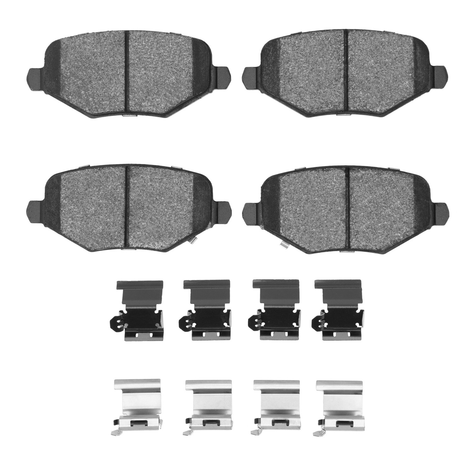 DFC Rear EURO 5000 Ceramic Brake Pads (4 Pads) - Main Image