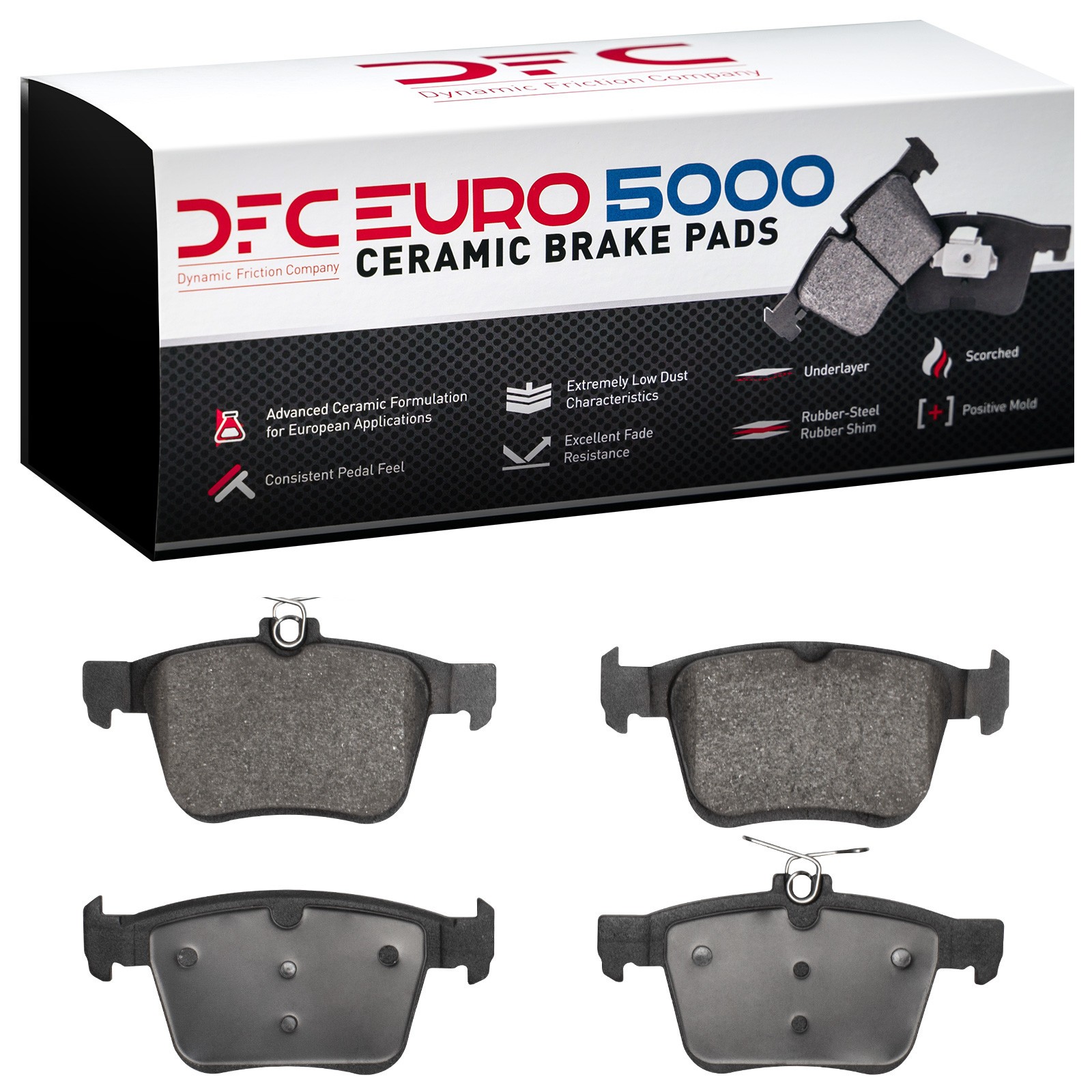 DFC Rear Brake Pads (4 Pads) - 3