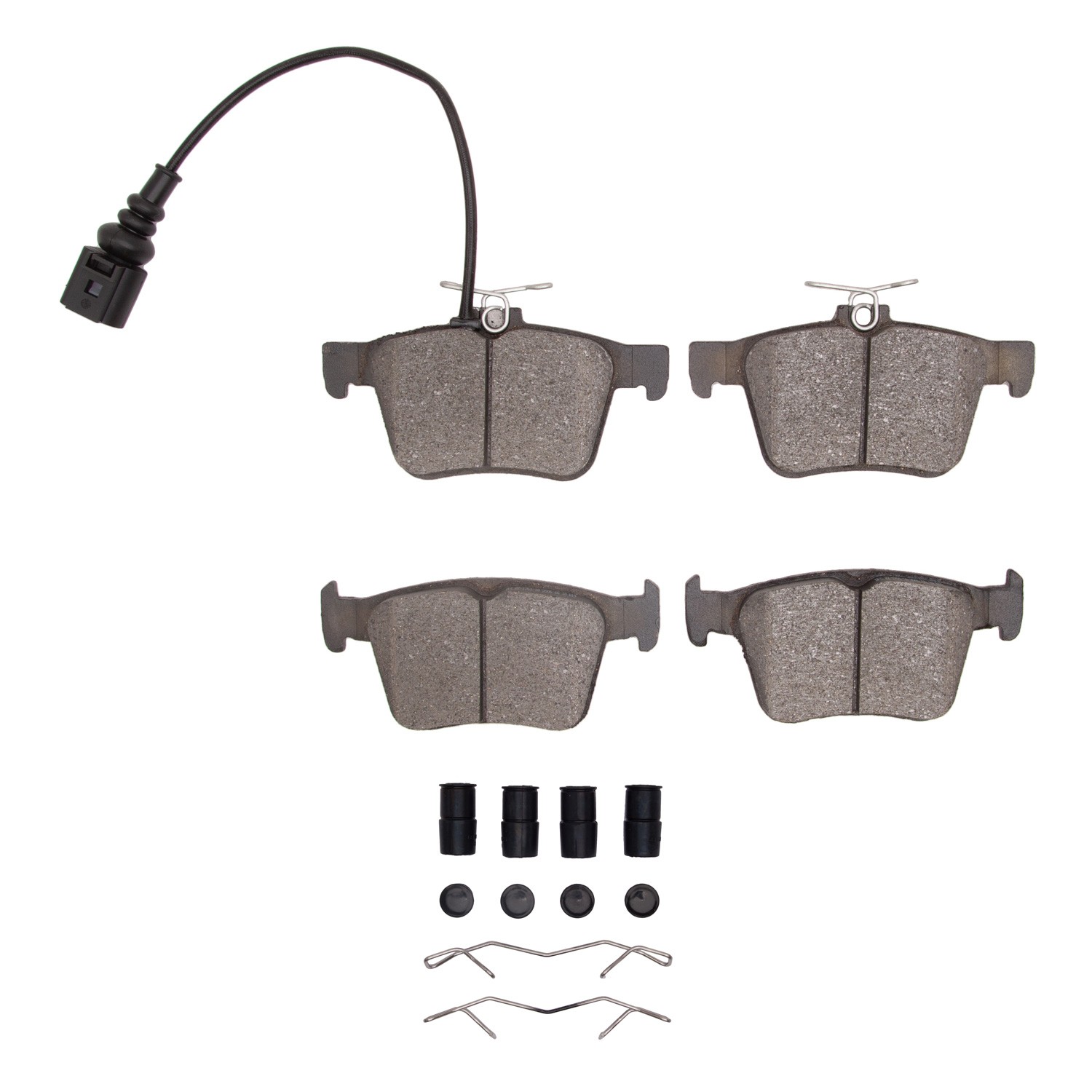 DFC Rear EURO 5000 Ceramic Brake Pads (4 Pads) - Main Image