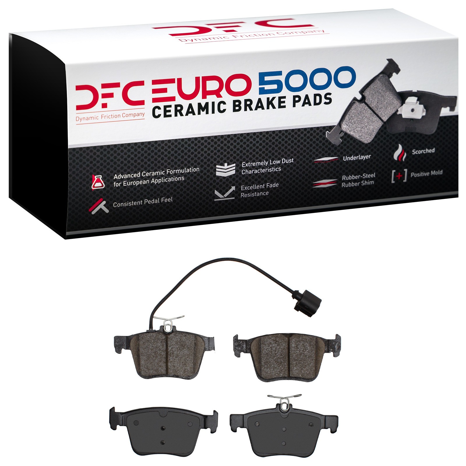DFC Rear Brake Pads (4 Pads) - 2