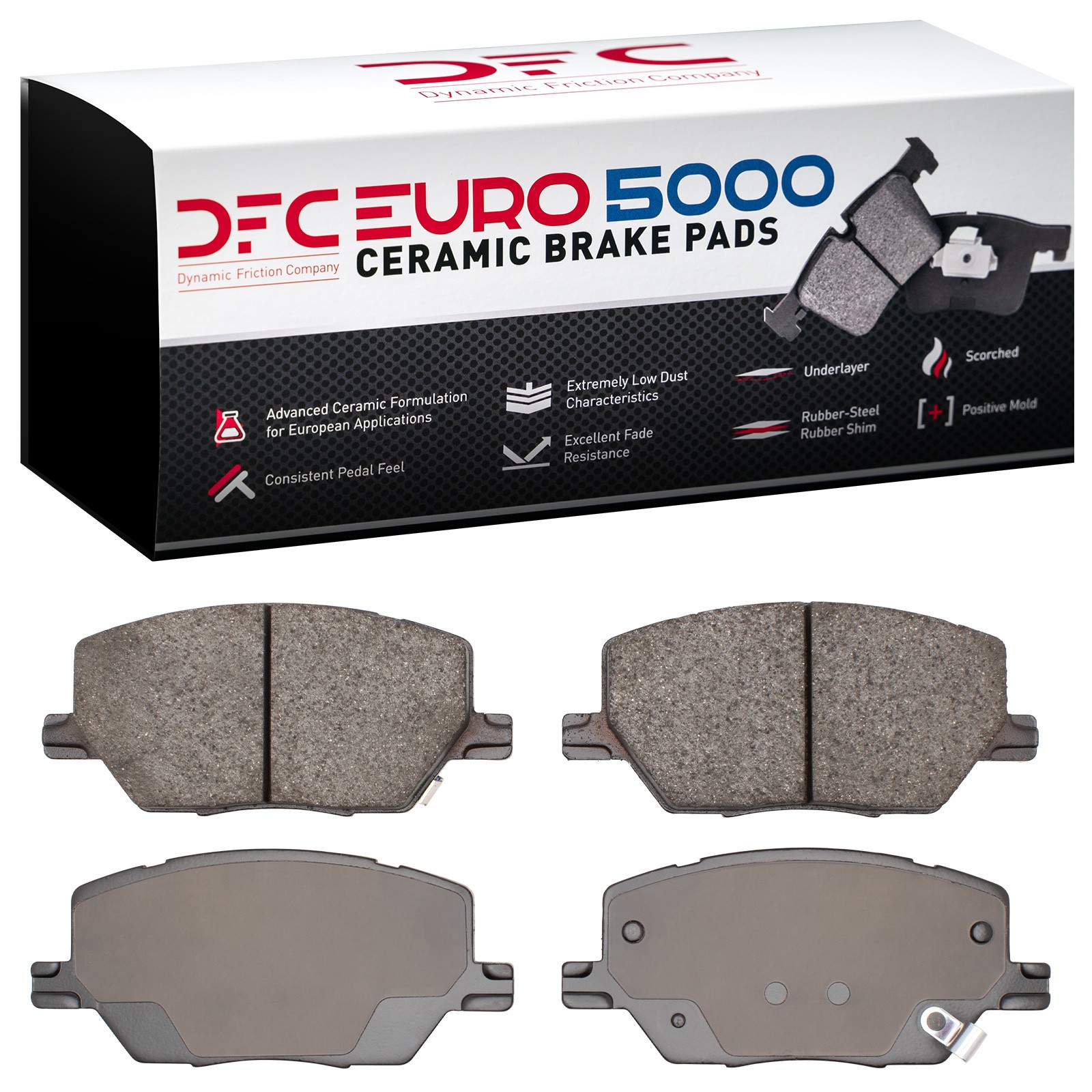 DFC Front Brake Pads (4 Pads) - 2
