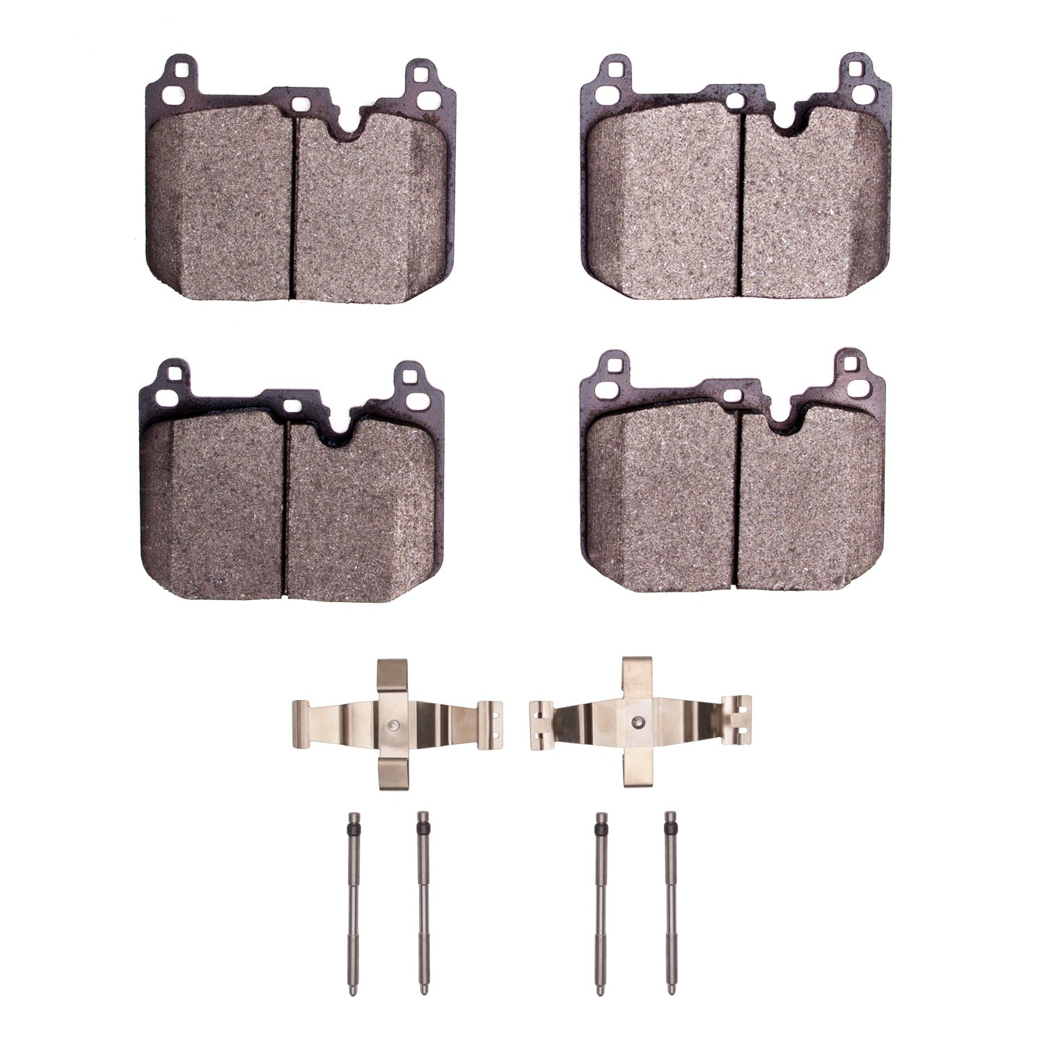 Dynamic Friction 5000 Euro Ceramic Brake Pads With Hardware - 1600-1875-01 - Main Image