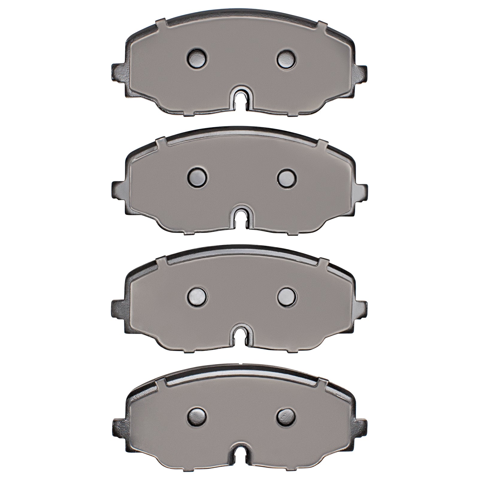 Dynamic Friction 5000 Euro Ceramic Brake Pads Without Hardware - 1600-2074-00 - Main Image