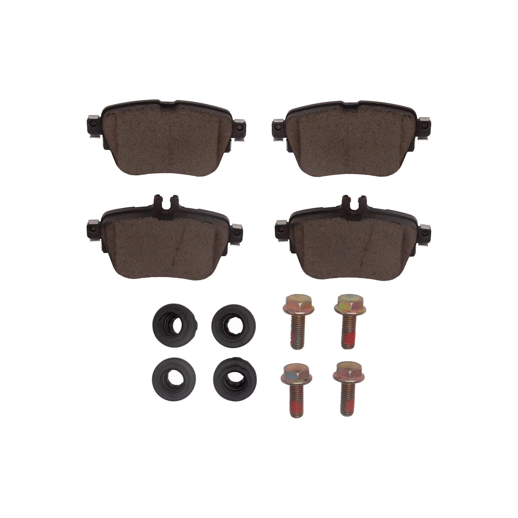 Dynamic Friction 5000 Euro Ceramic Brake Pads With Hardware - 1600-2163-01 - Main Image
