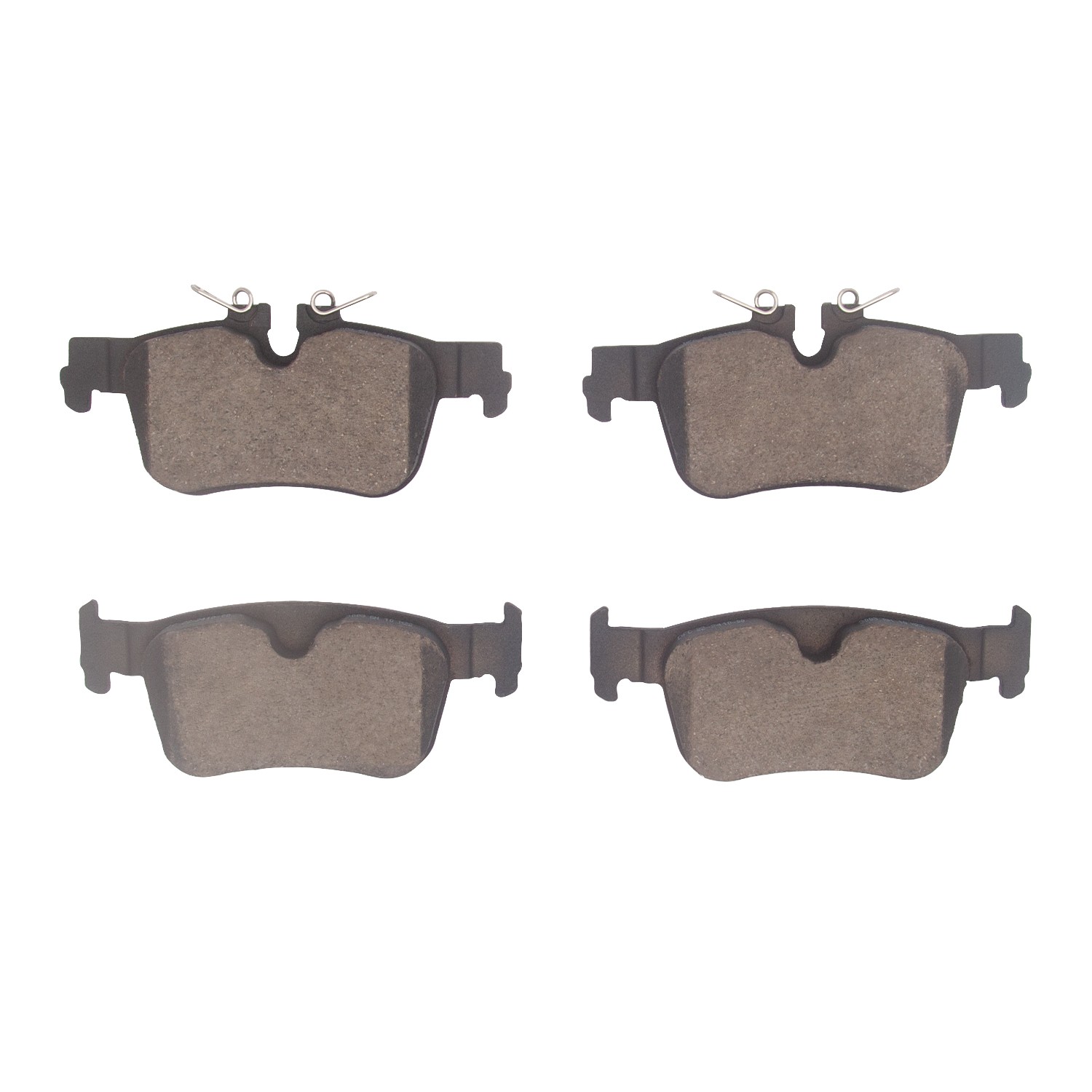 Dynamic Friction 5000 Euro Ceramic Brake Pads Without Hardware - 1600-2410-00 - 3