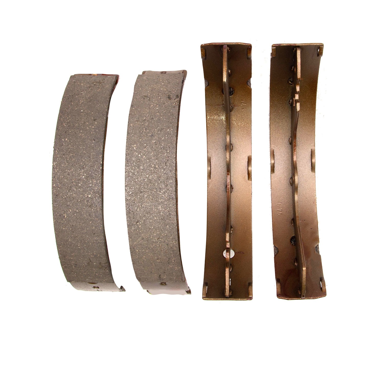 Dynamic Friction True-Arc Bonded Brake Shoes - 1901-0575-00 - 2