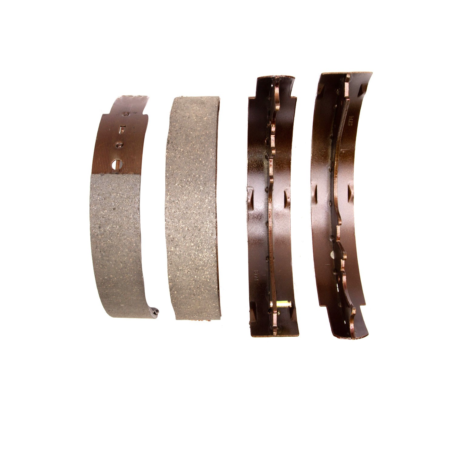 Dynamic Friction True-Arc Bonded Brake Shoes - 1901-0774-00 - 3