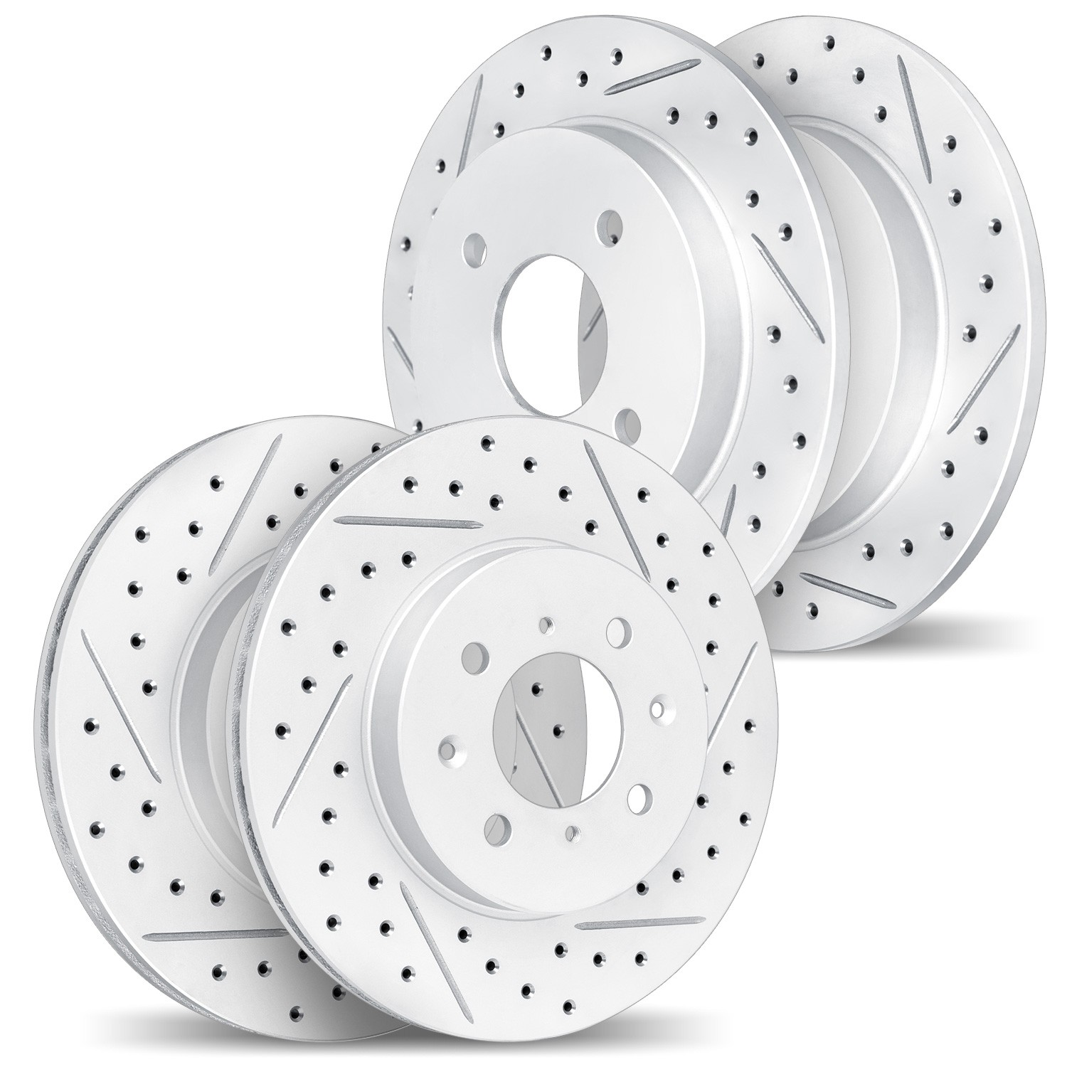 DFC Front & Rear Brake Rotors (Set of 4) - Main Image