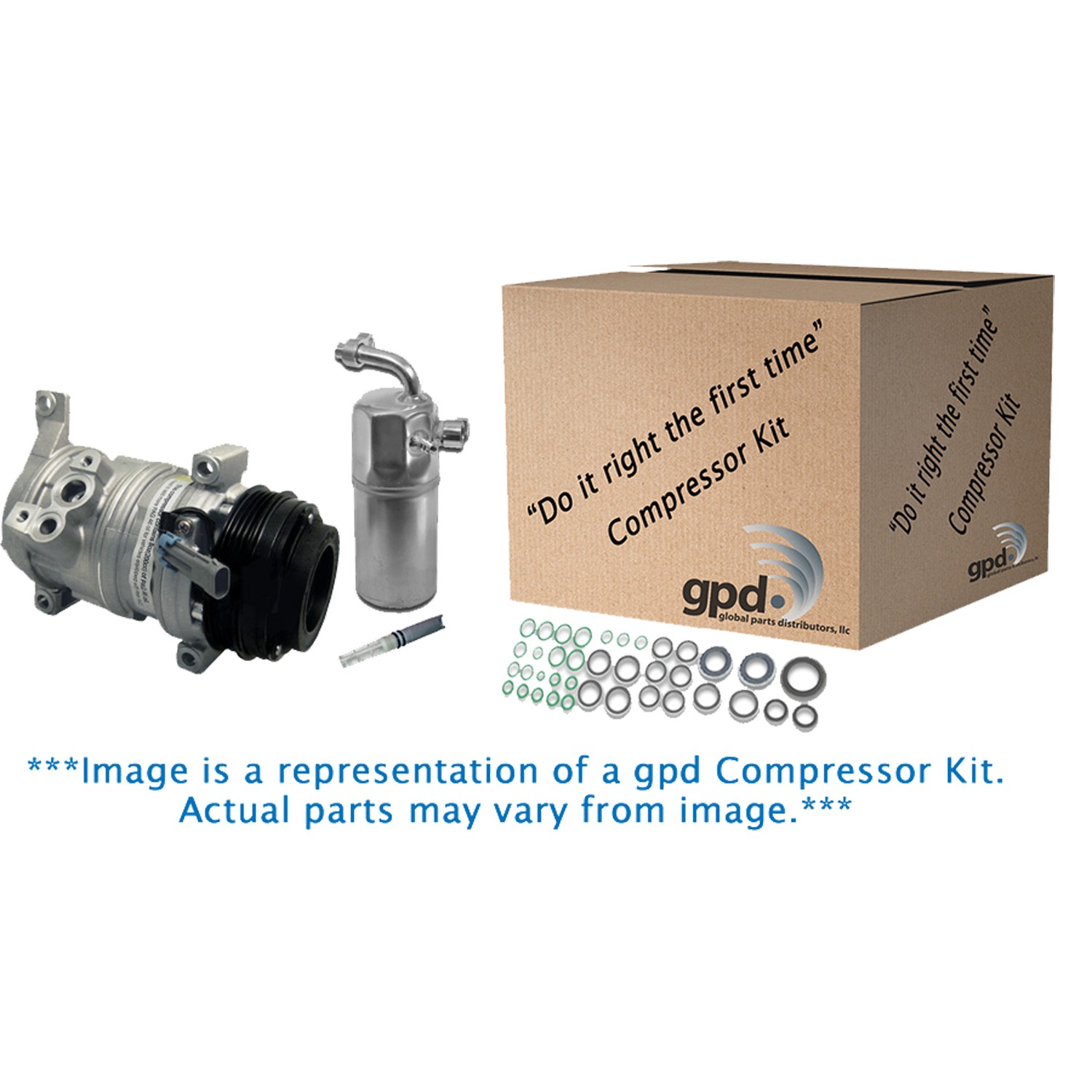 GPD A/C Compressor Kit 9643164 - Main Image
