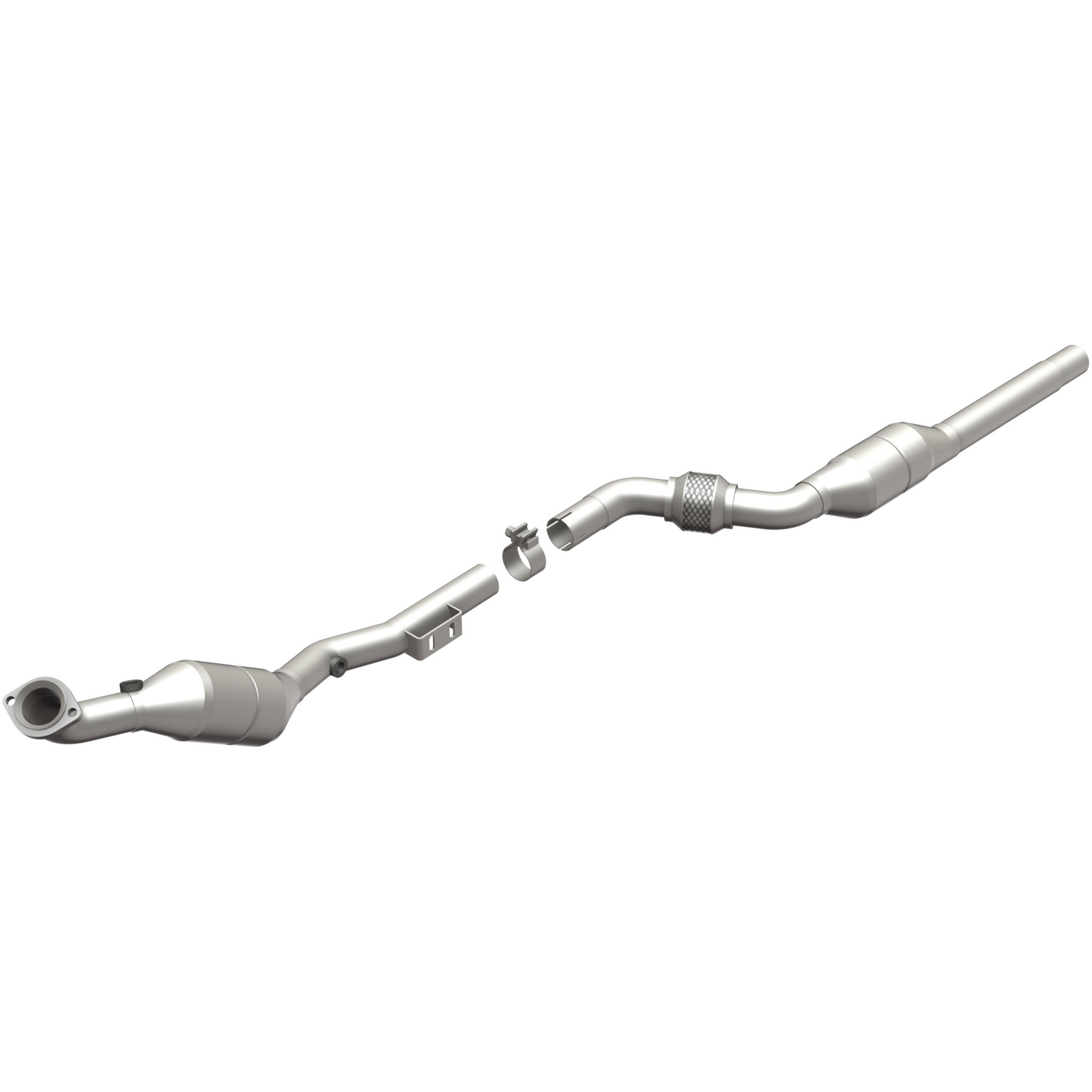MagnaFlow OEM Grade Stainless Steel Catalytic Converter with Integrated Exhaust Manifold 51823 - Main Image