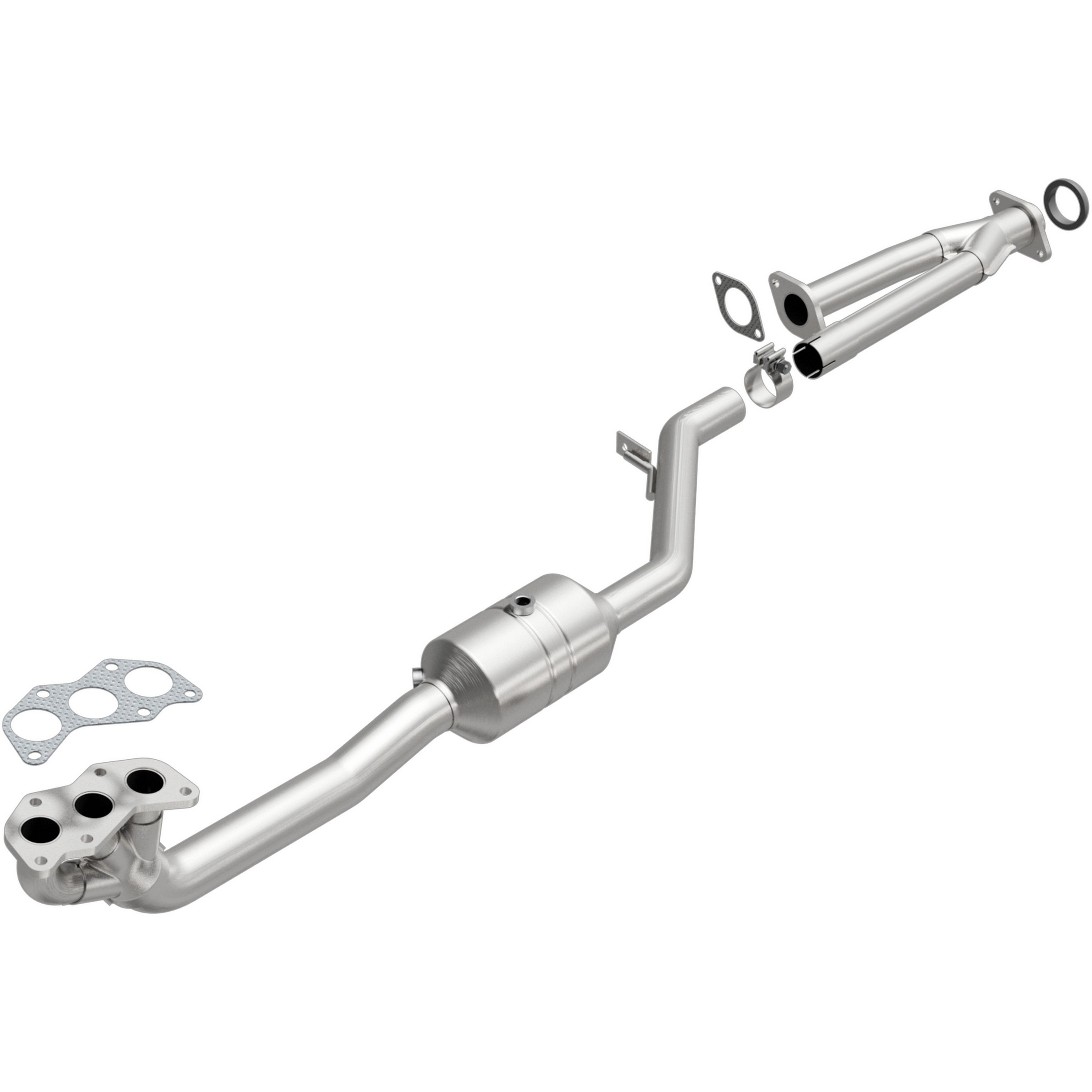 MagnaFlow OEM Grade Stainless Steel Catalytic Converter with Integrated Exhaust Manifold 52202 - Main Image