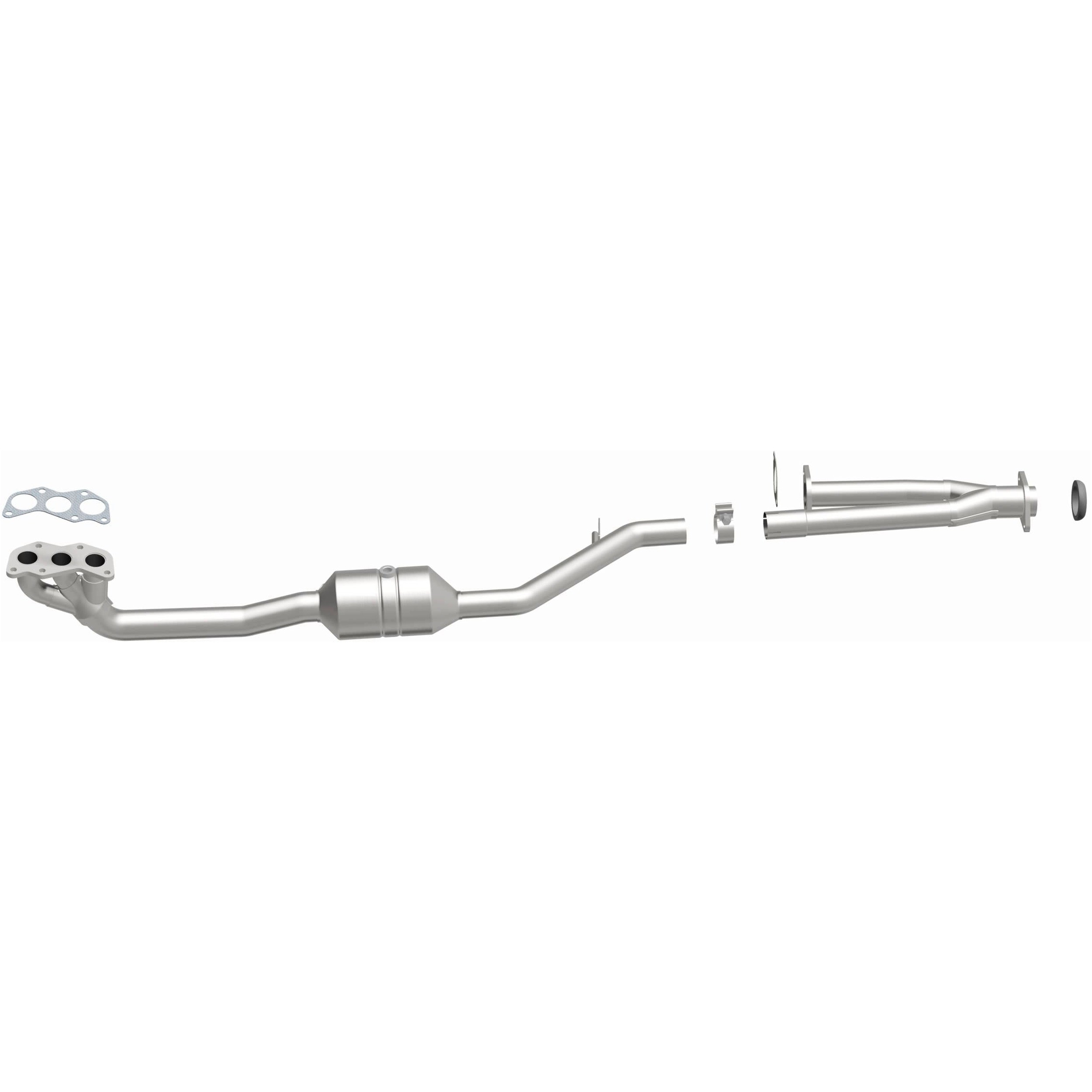 MagnaFlow OEM Grade Stainless Steel Catalytic Converter with Integrated Exhaust Manifold 52202 - 4