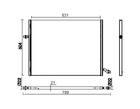 MAHLE Radiator CIR 37 000P - Main Image