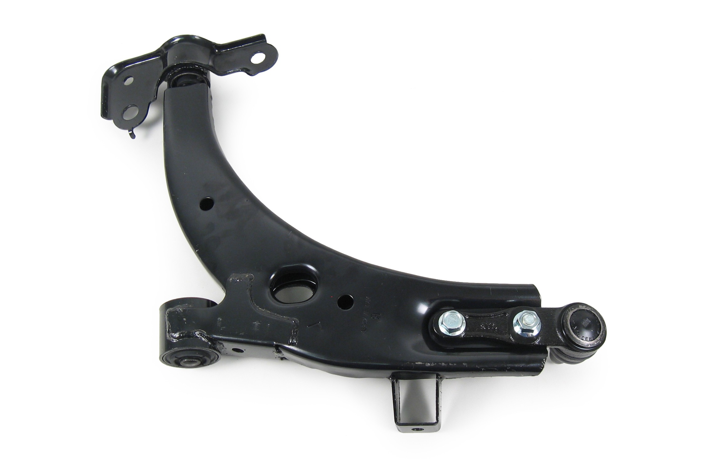 Front Right Lower Suspension Control Arm and Ball Joint Assembly | Mevotech Original Grade GS90133 Fits Kia Sephia 1998-2001 - Main Image