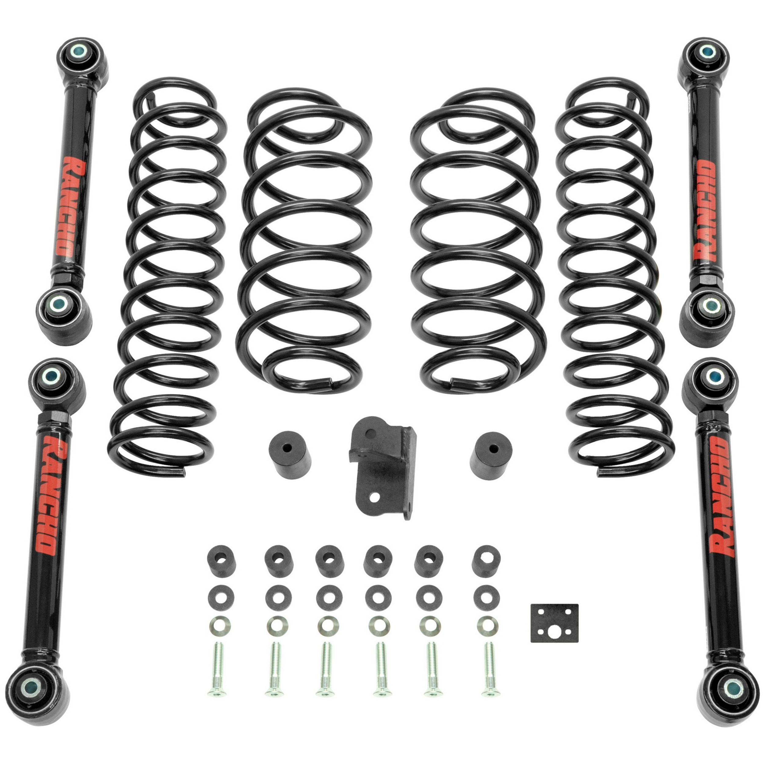 Front and Rear Suspension Lift Kit | RANCHO RS6503B Fits Jeep - 2