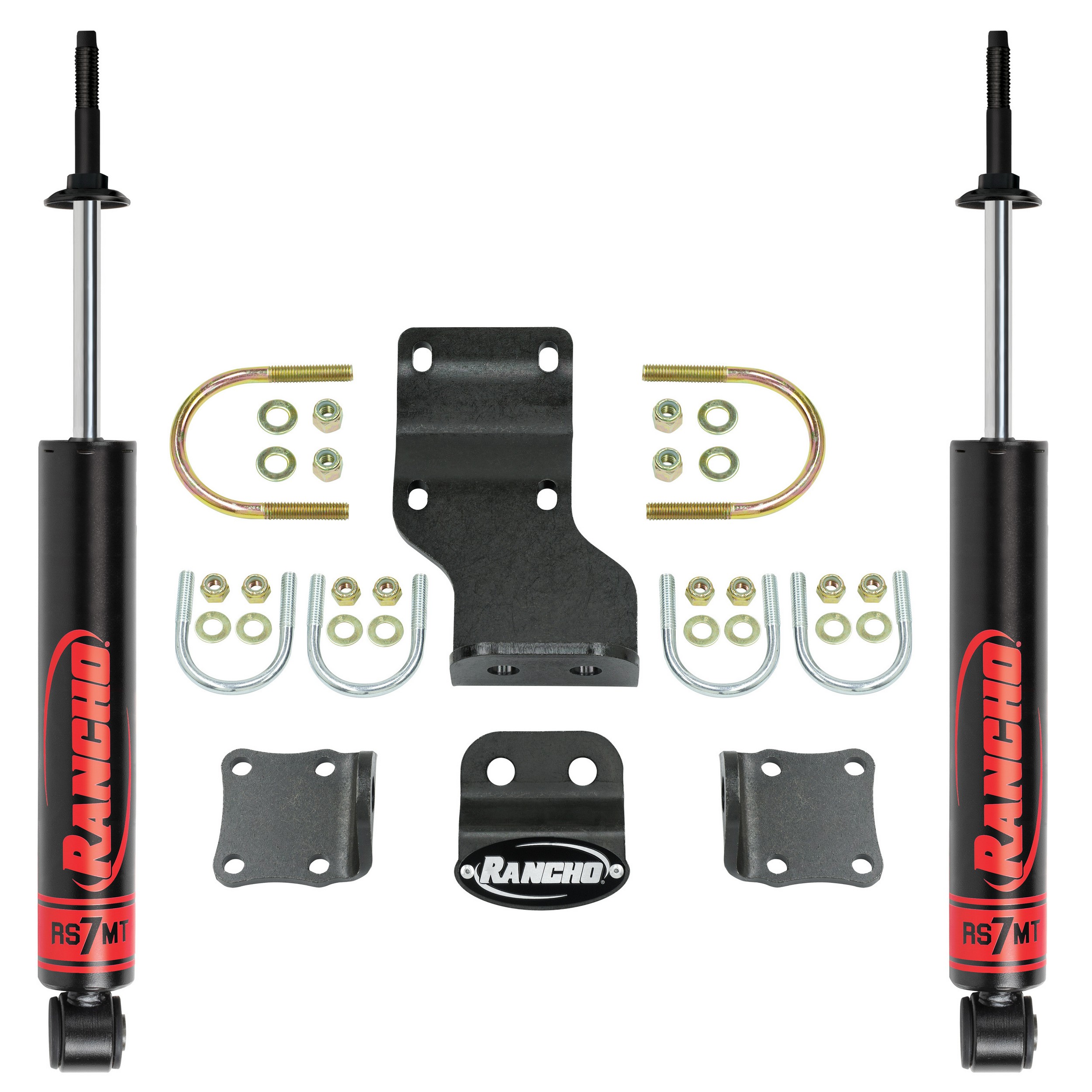 Front Steering Damper Kit | RANCHO RS98107 Fits Jeep - 2