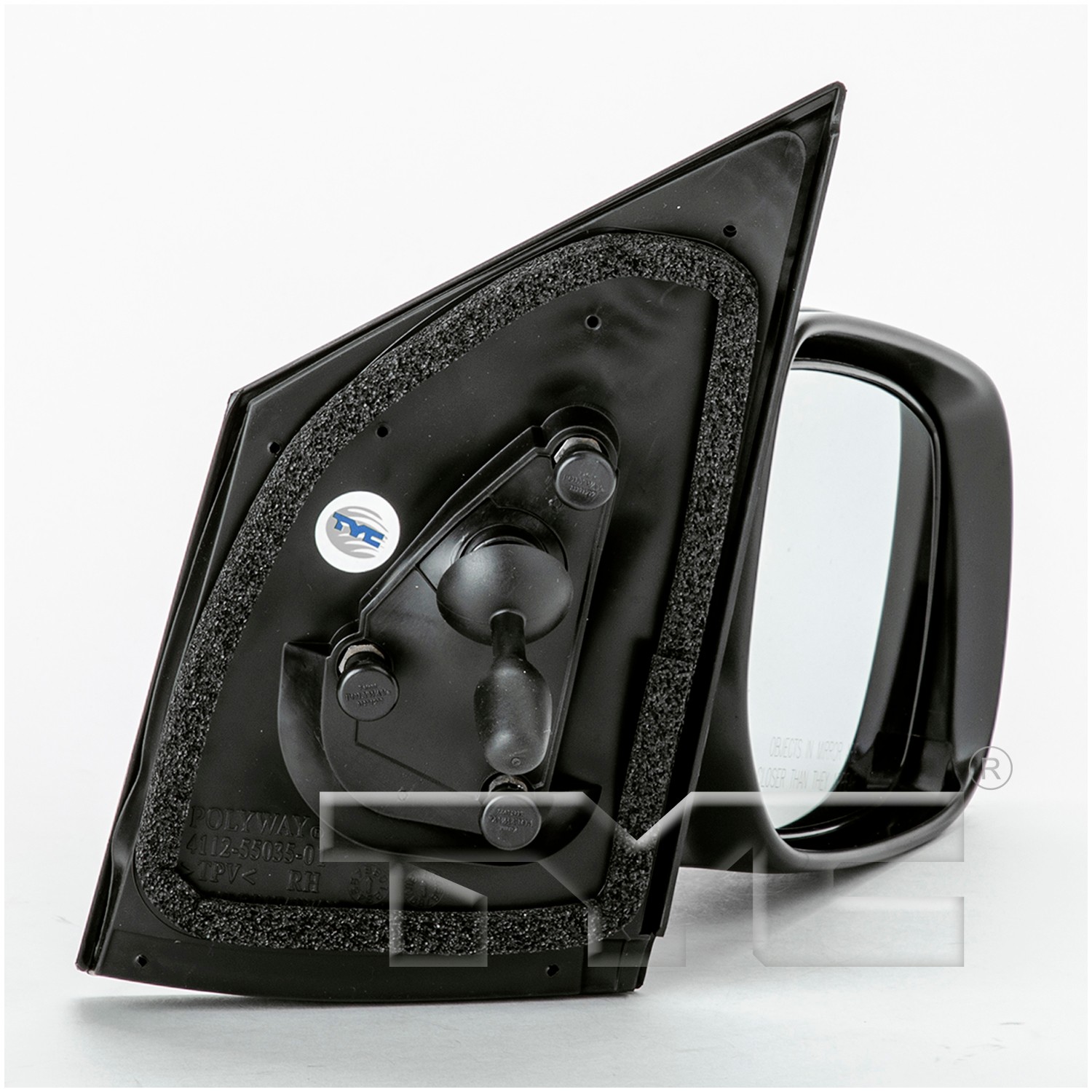 TYC Right Manual Door Mirror - 3