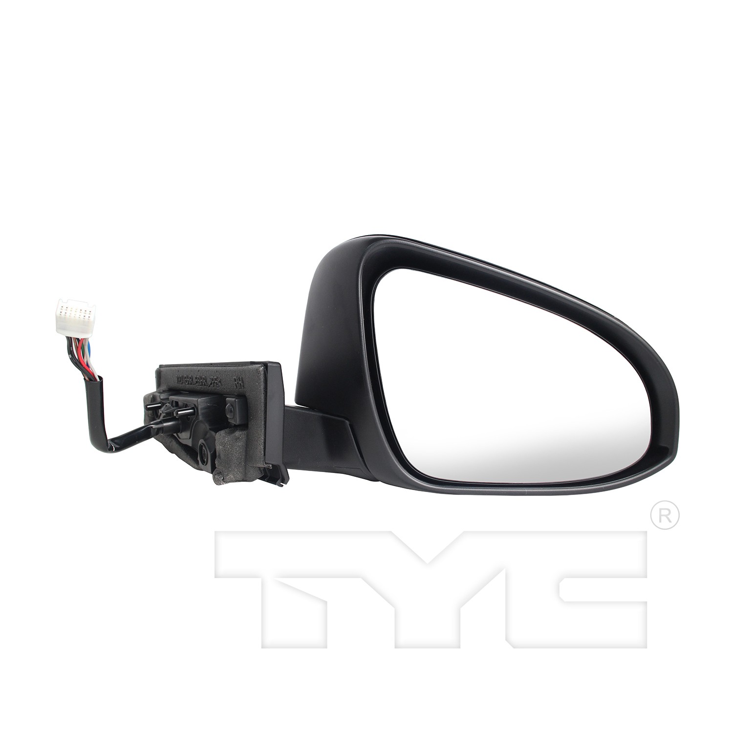 TYC Right Heated Power Door Mirror - 2