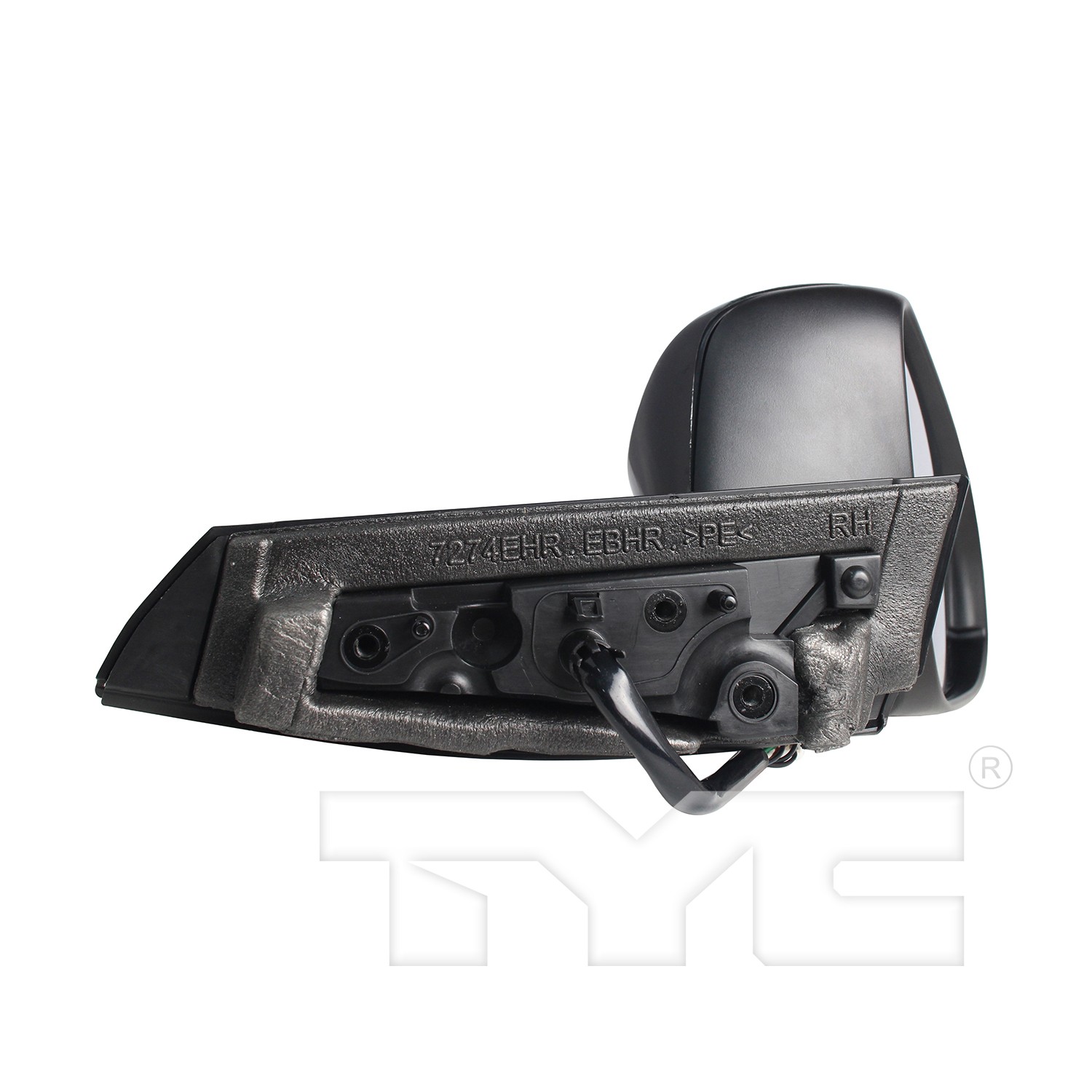 TYC Right Heated Power Door Mirror - 3