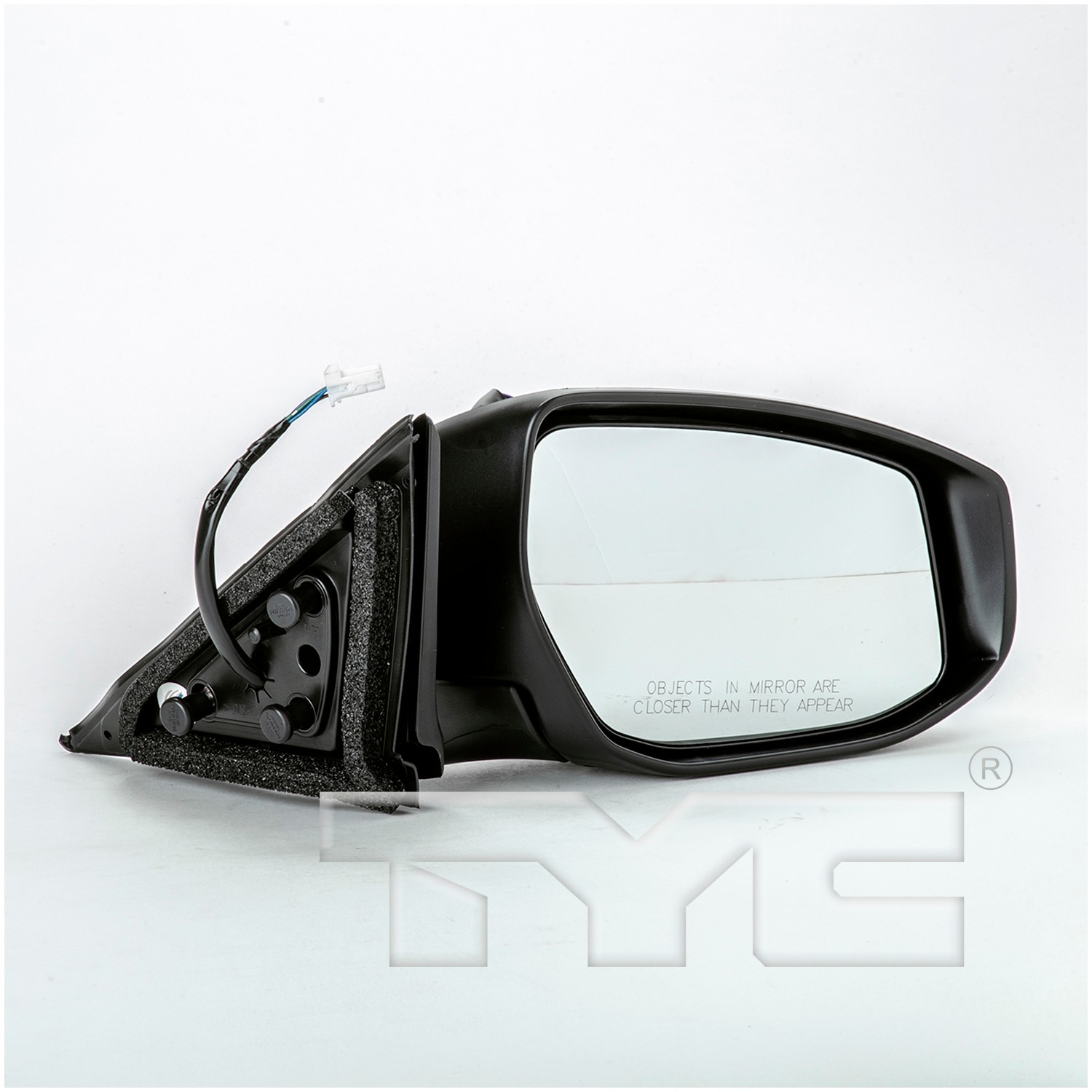 TYC Right Heated Power Door Mirror - 2