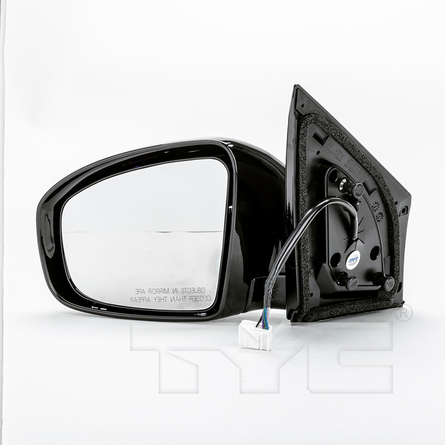 TYC Left Heated Power Door Mirror - 2