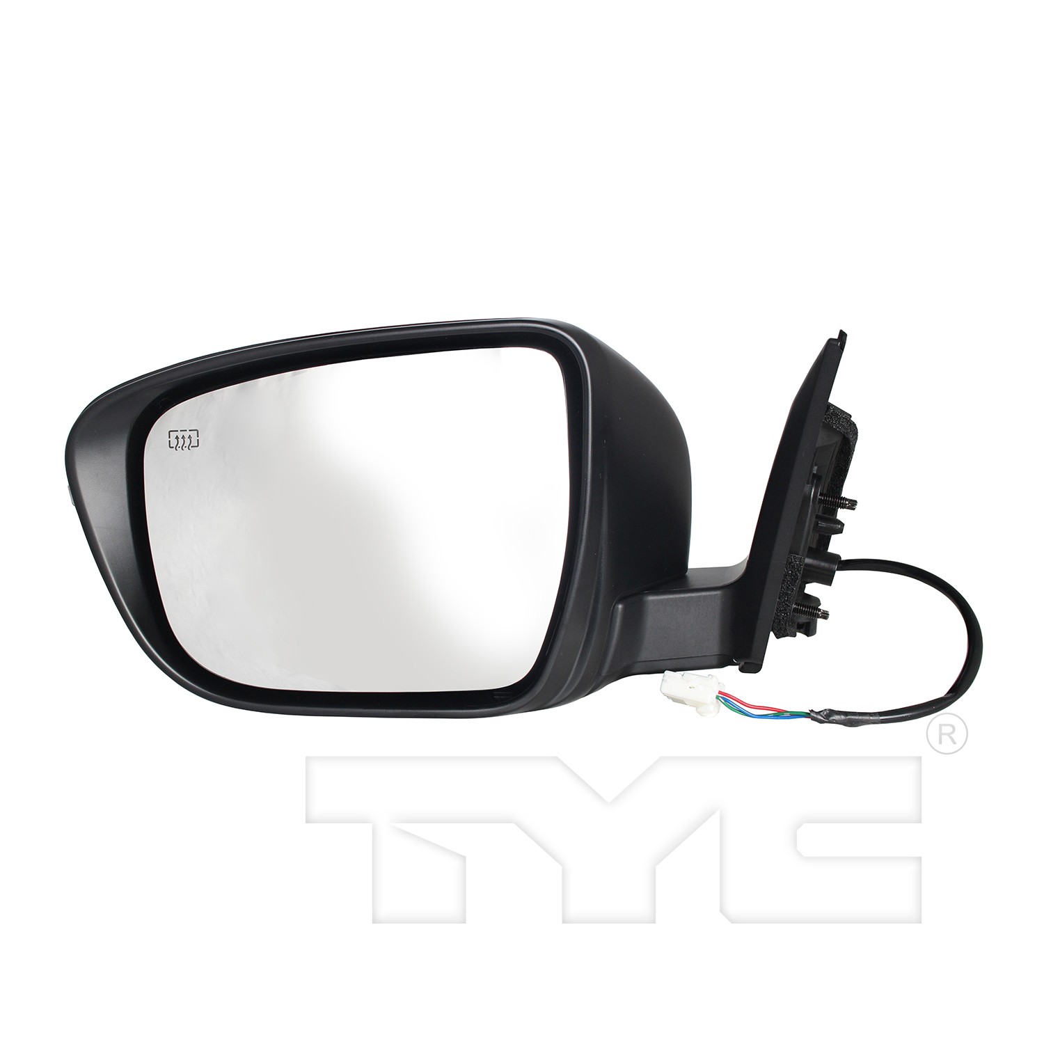 TYC Left Heated Power Door Mirror - 2