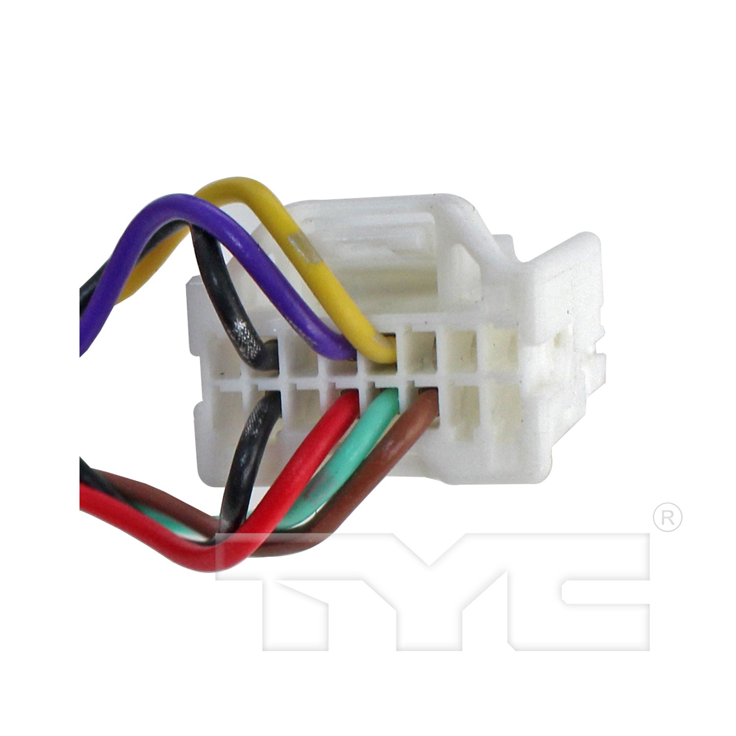 TYC Left Heated Power Door Mirror - 5