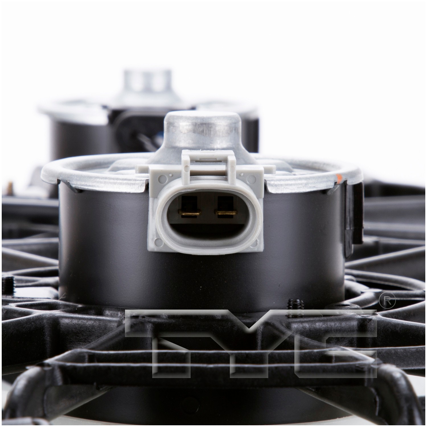 TYC Dual Radiator and Condenser Fan Assembly - 3