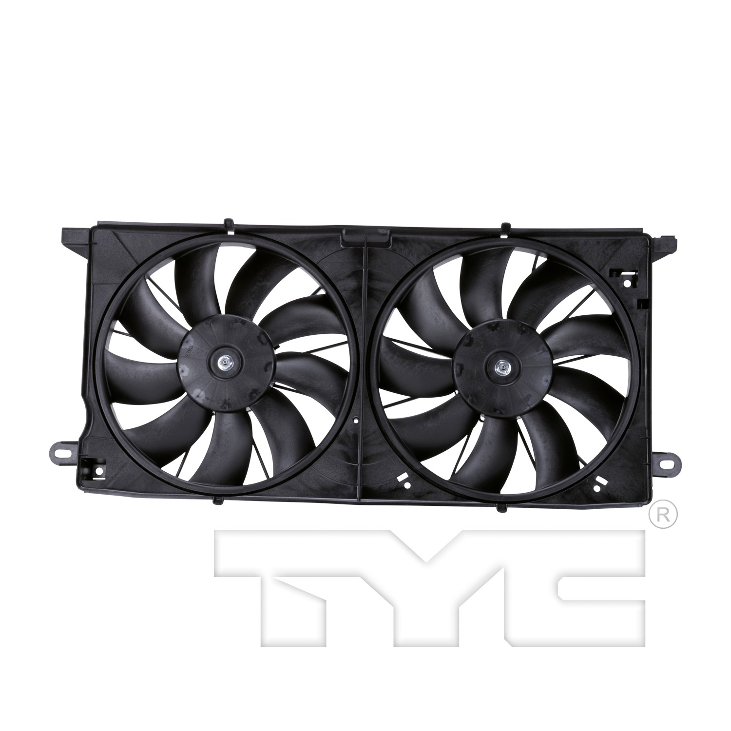 TYC Dual Radiator and Condenser Fan Assembly - Main Image