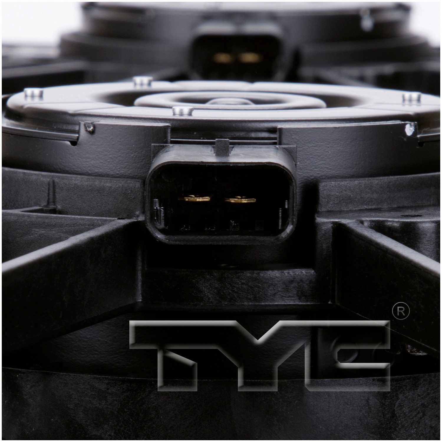 TYC Dual Radiator and Condenser Fan Assembly - 3