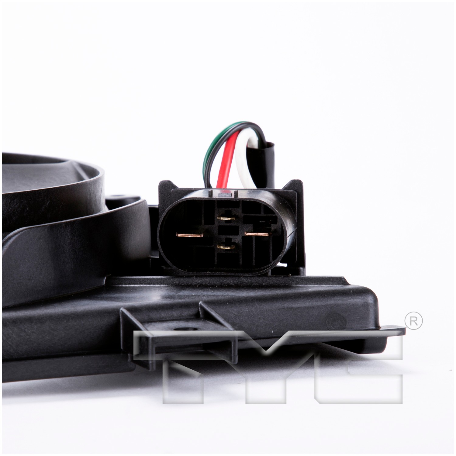 TYC Dual Radiator and Condenser Fan Assembly - 3