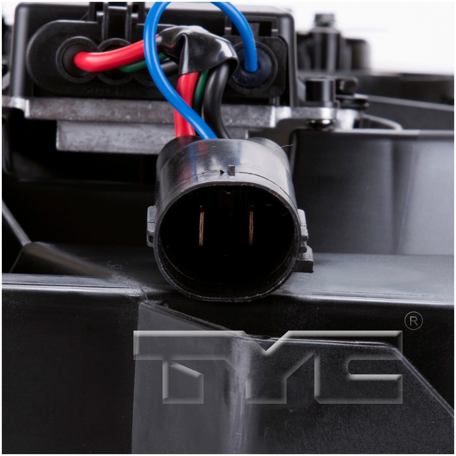 TYC Dual Radiator and Condenser Fan Assembly - 3