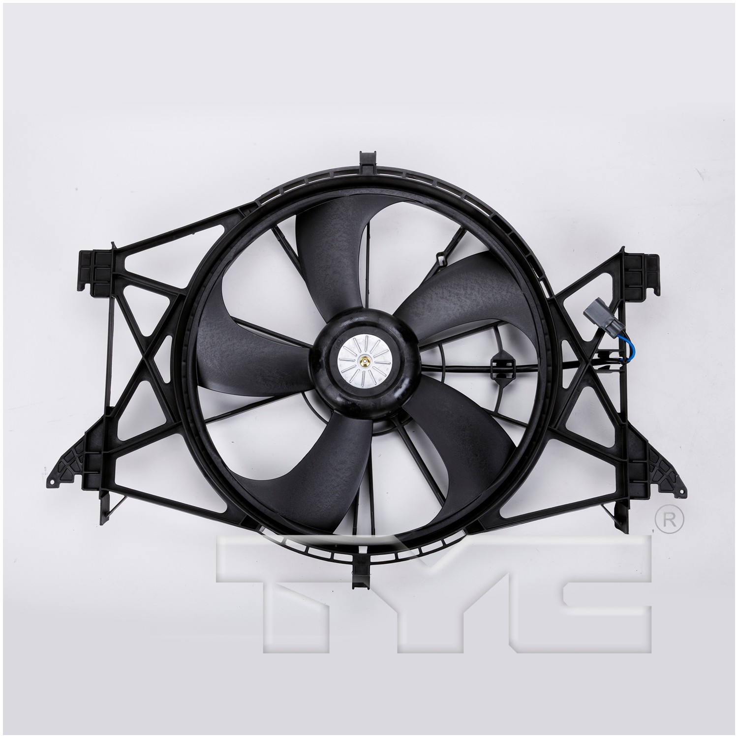 TYC Dual Radiator and Condenser Fan Assembly - Main Image