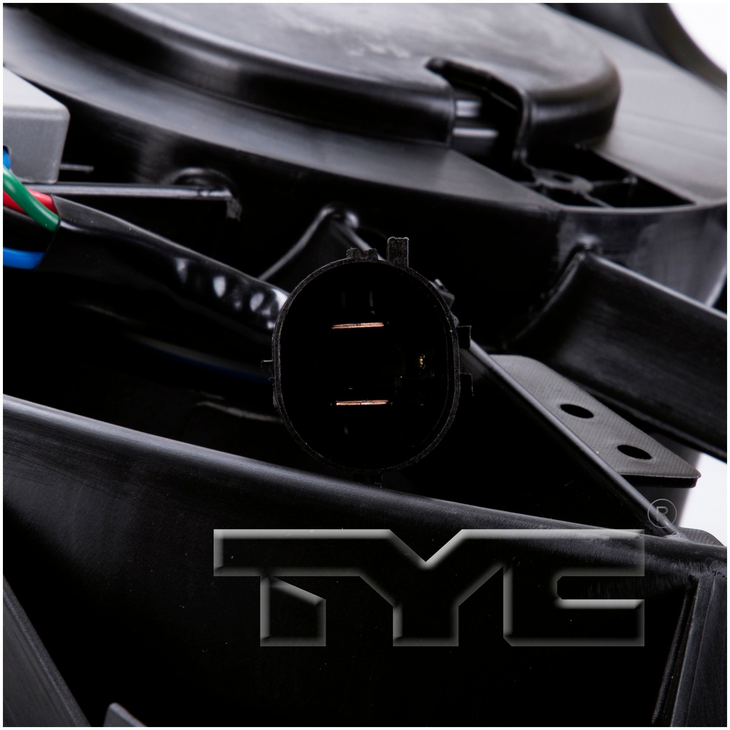 TYC Dual Radiator and Condenser Fan Assembly - 3
