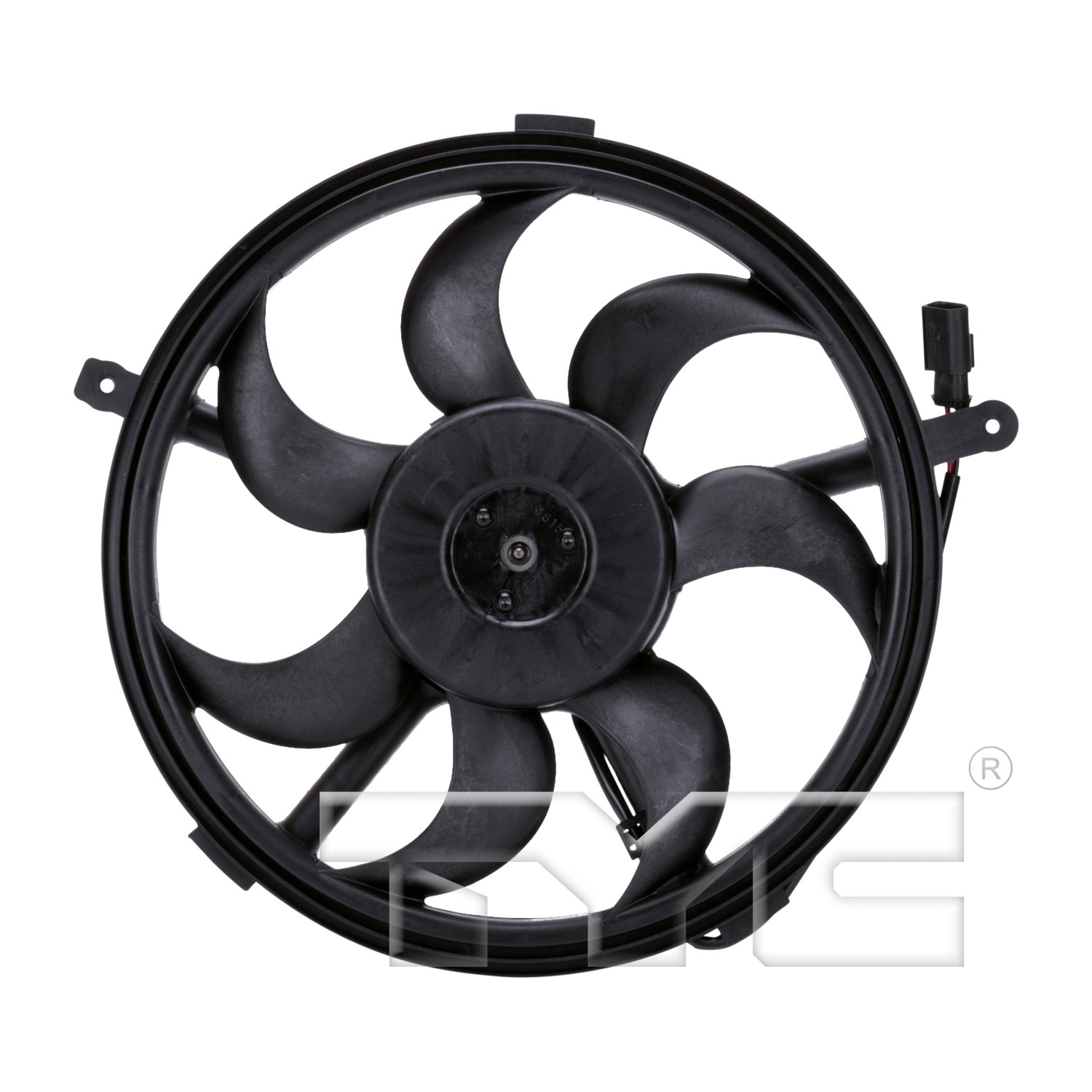 TYC Dual Radiator and Condenser Fan Assembly - Main Image