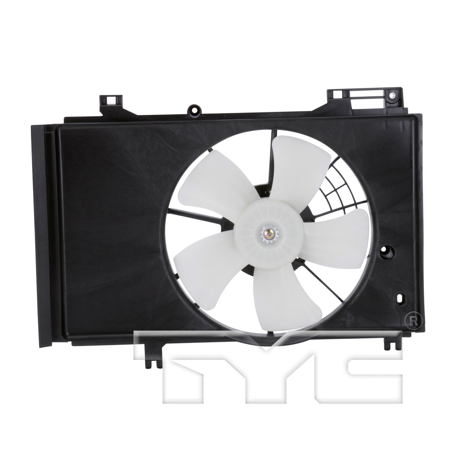 TYC Dual Radiator and Condenser Fan Assembly - Main Image