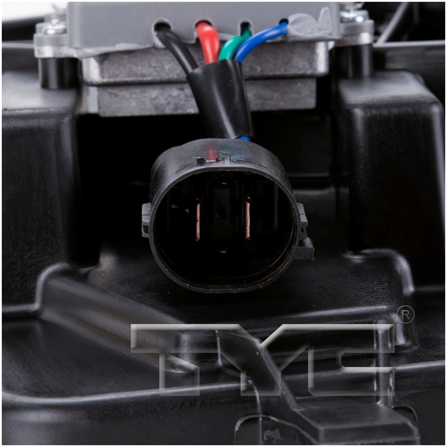 TYC Dual Radiator and Condenser Fan Assembly - 3
