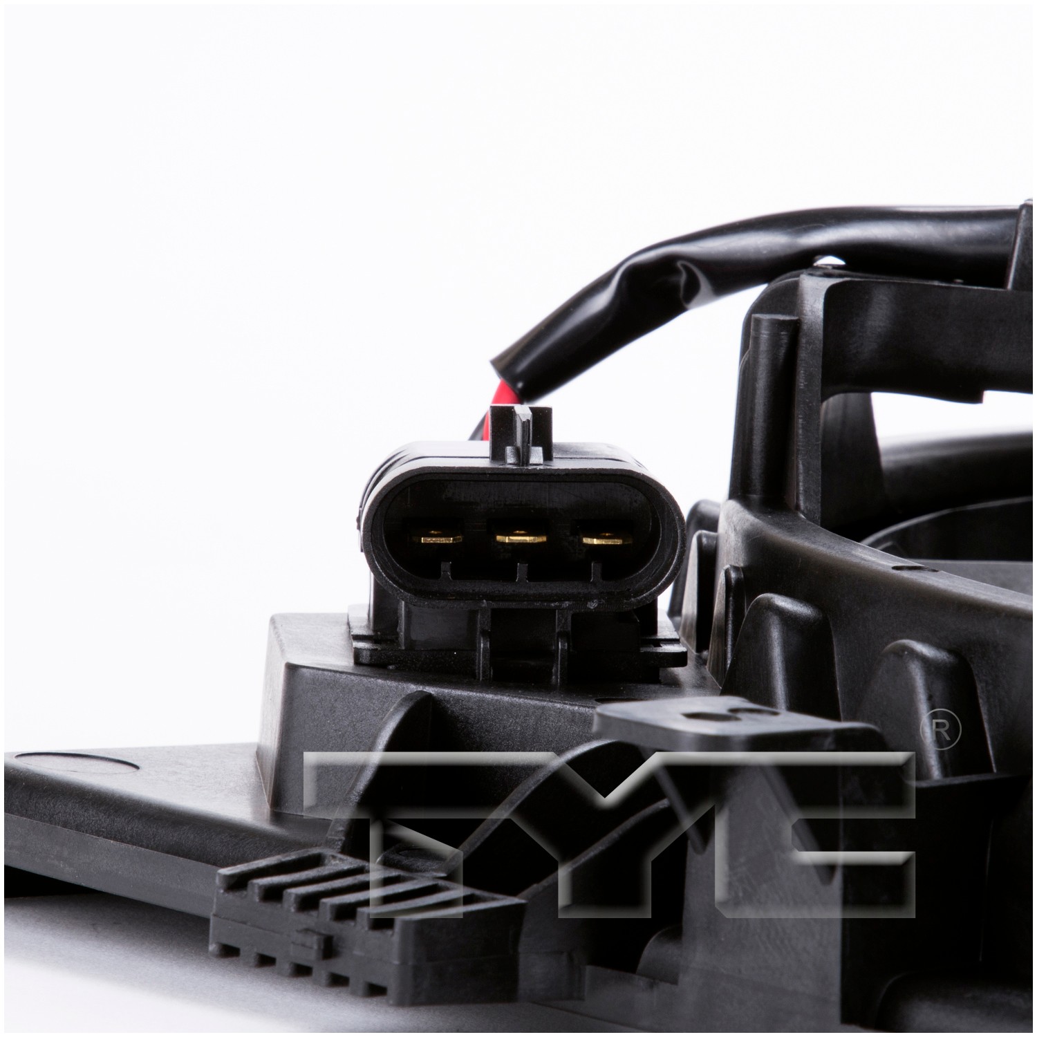 TYC Dual Radiator and Condenser Fan Assembly - 3