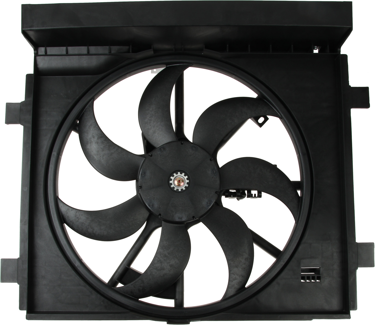 TYC Dual Radiator and Condenser Fan Assembly - 4