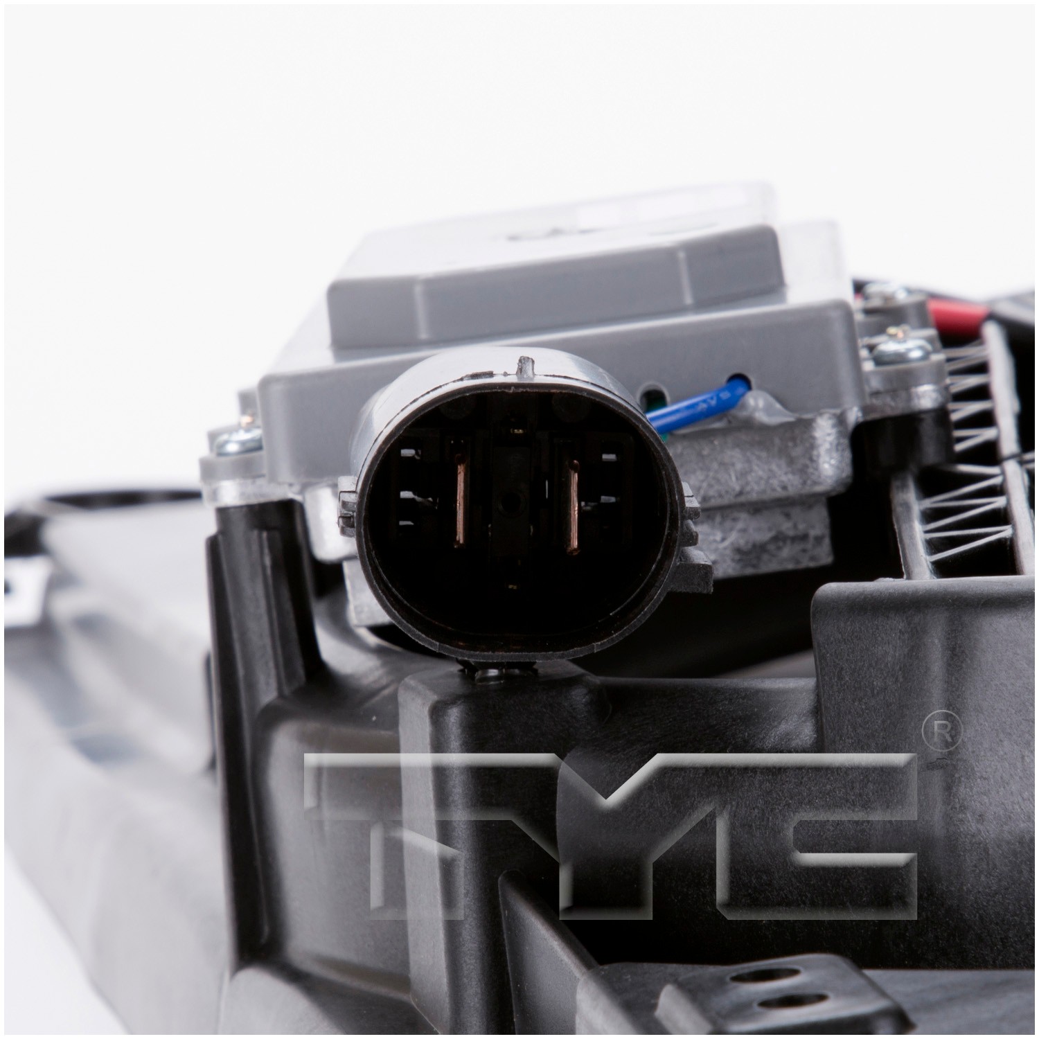 TYC Dual Radiator and Condenser Fan Assembly - 3