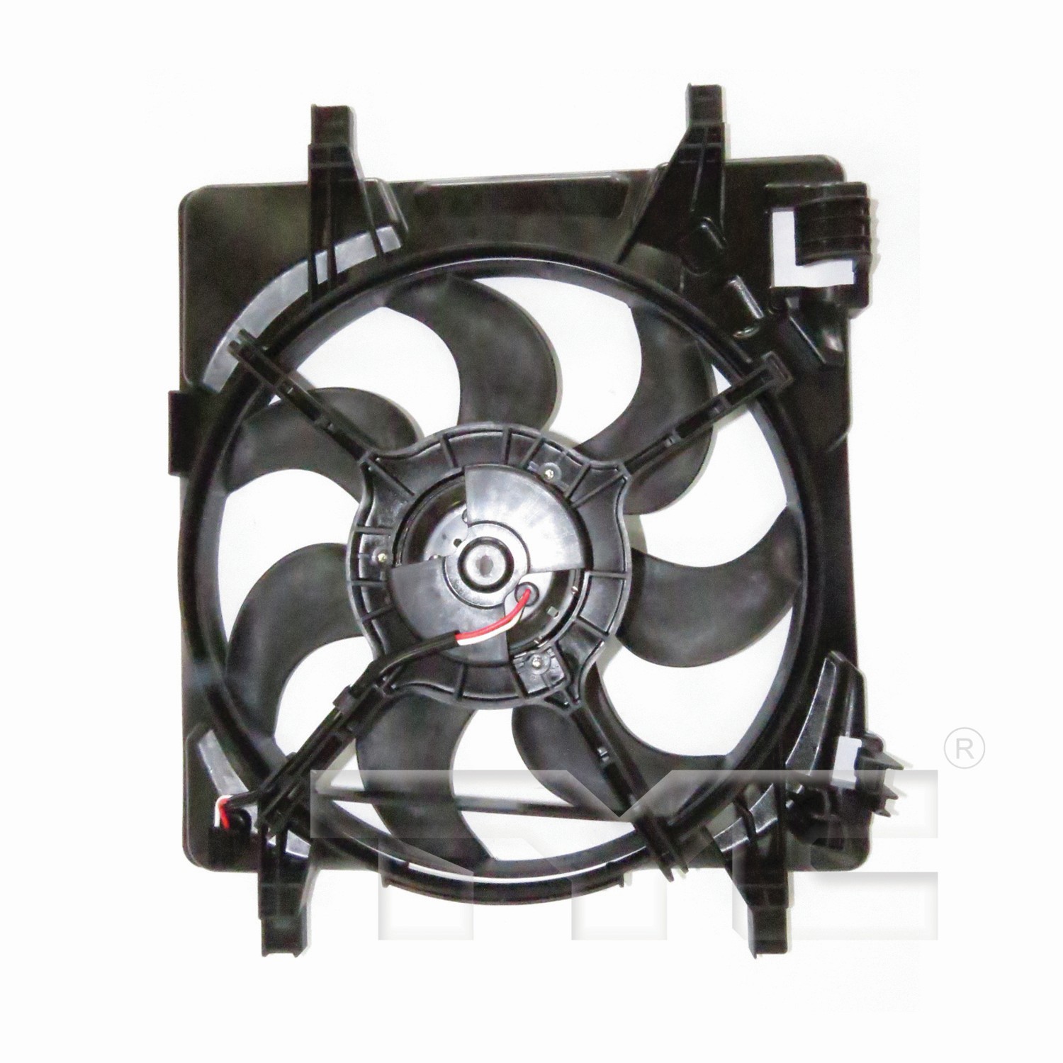TYC Dual Radiator and Condenser Fan Assembly - Main Image
