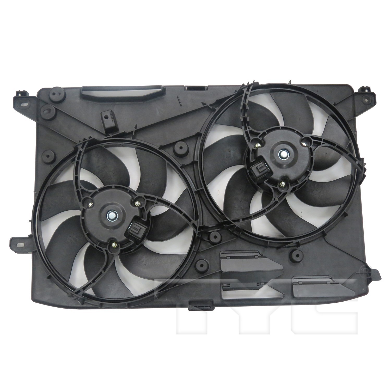 TYC Dual Radiator and Condenser Fan Assembly - Main Image